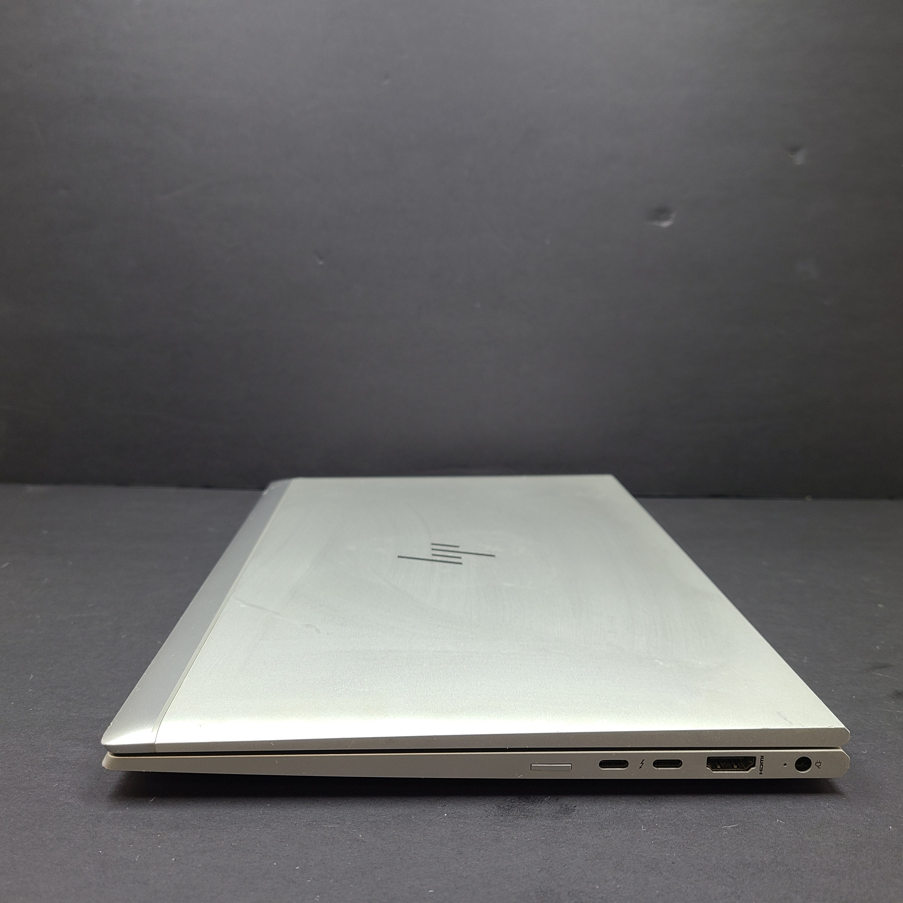 Silver HP EliteBook 840 G7 laptop with Intel Core i5 and 8GB RAM for reliable mobile productivity.