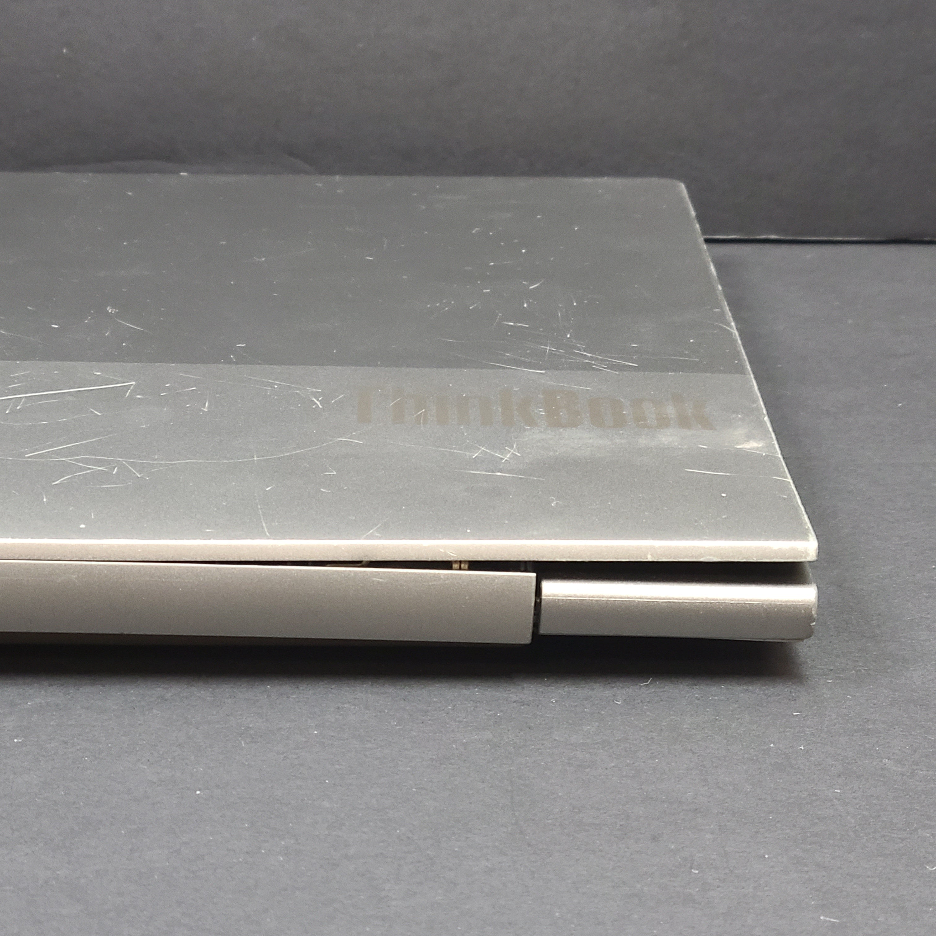 Silver Lenovo ThinkBook with AMD Ryzen 5 and 8GB RAM designed for reliable everyday productivity.