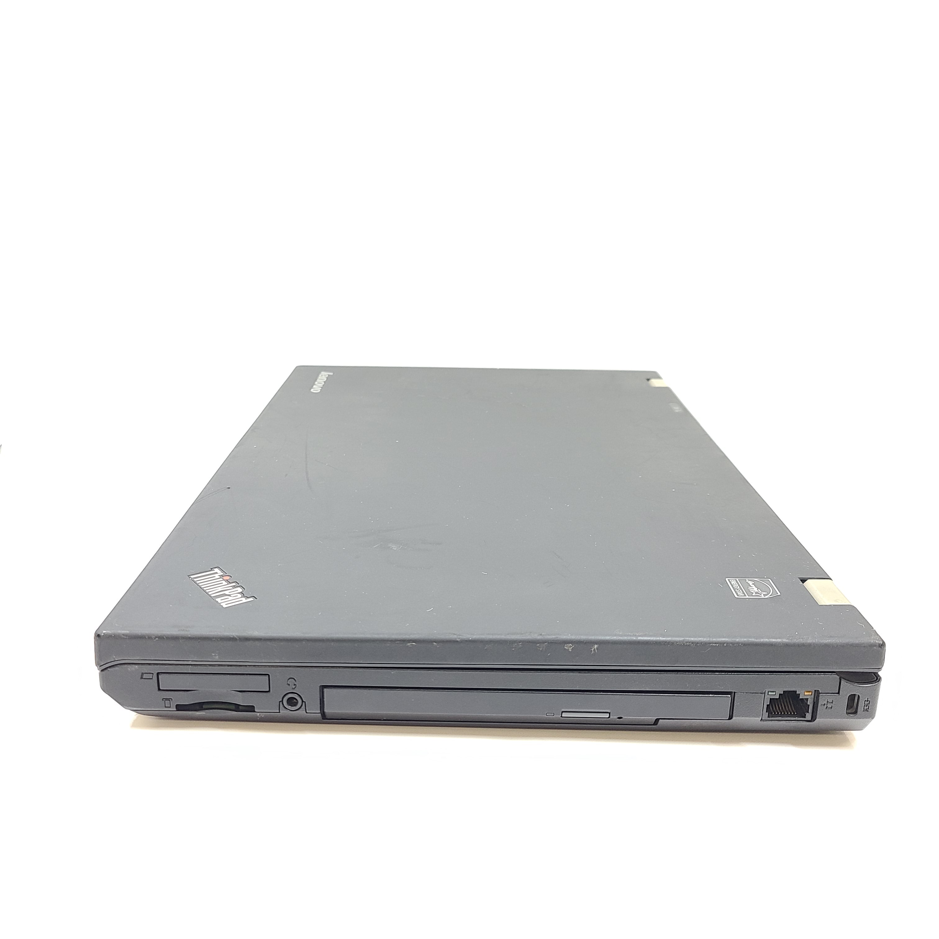 Black Lenovo ThinkPad T530 laptop with Intel Core i5-3320M and 12GB RAM built for reliable daily productivity.