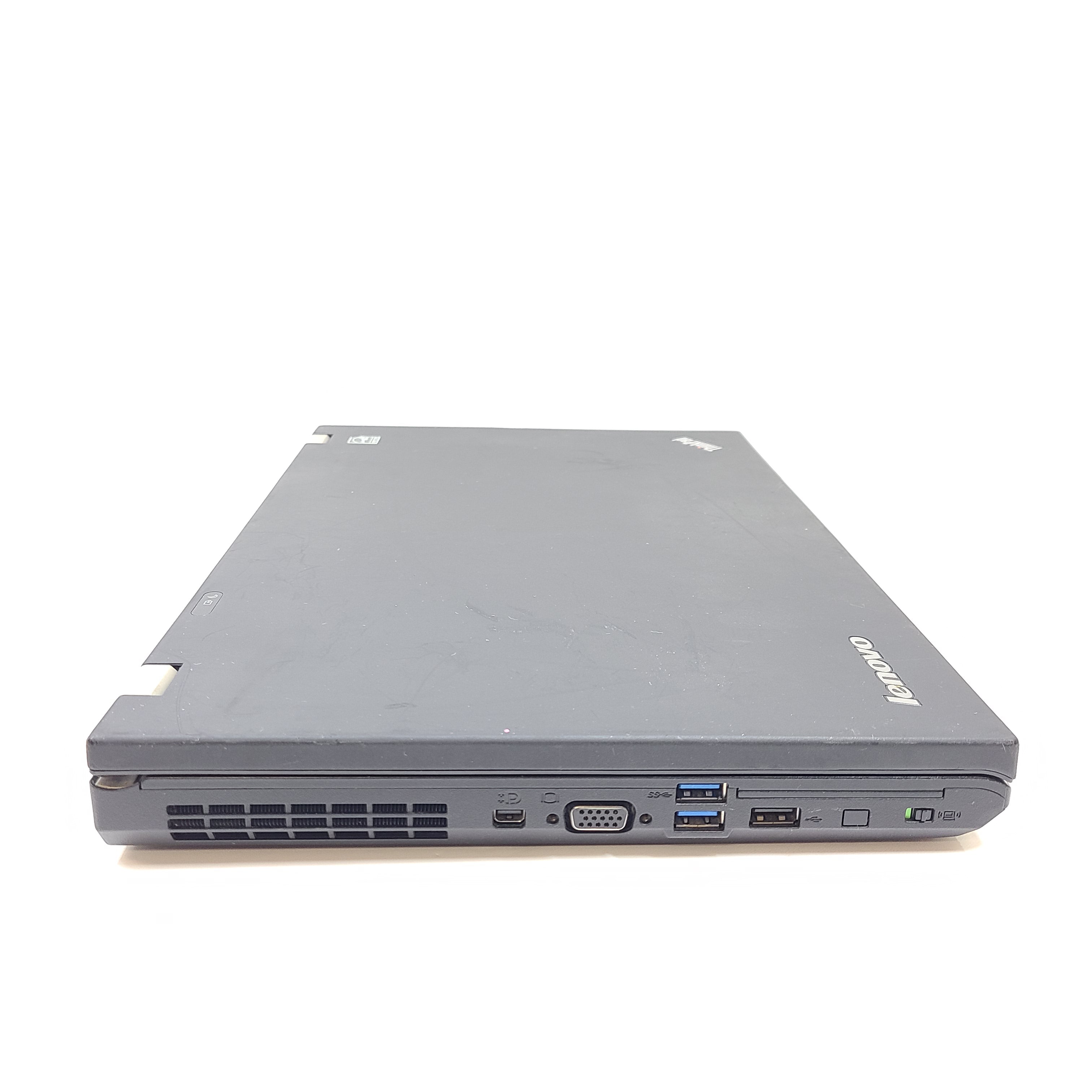 Black Lenovo ThinkPad T530 laptop with Intel Core i5-3320M and 12GB RAM built for reliable daily productivity.