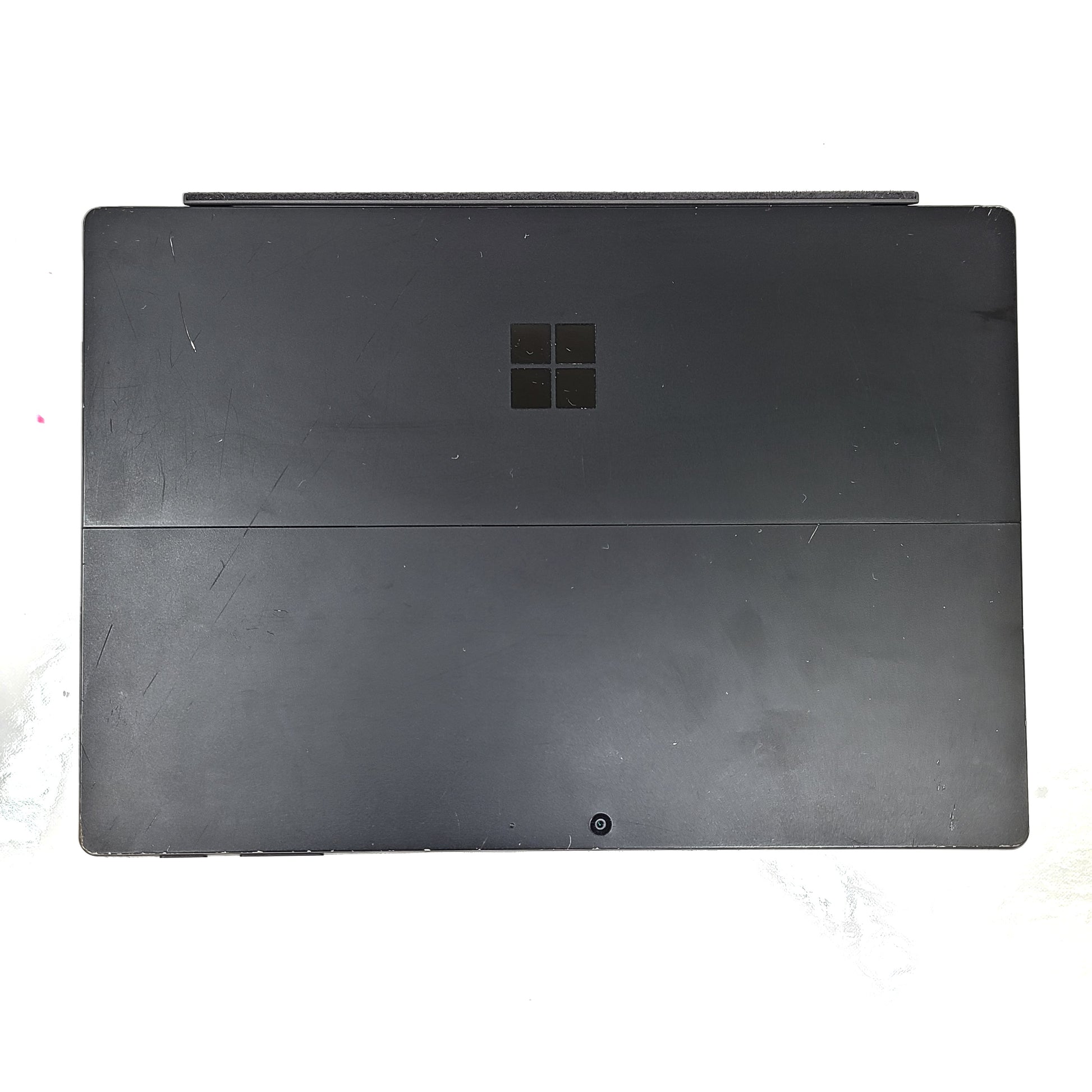 Microsoft Surface Pro 7 in black with Intel Core i5 performance and pen with 25-point touch support.