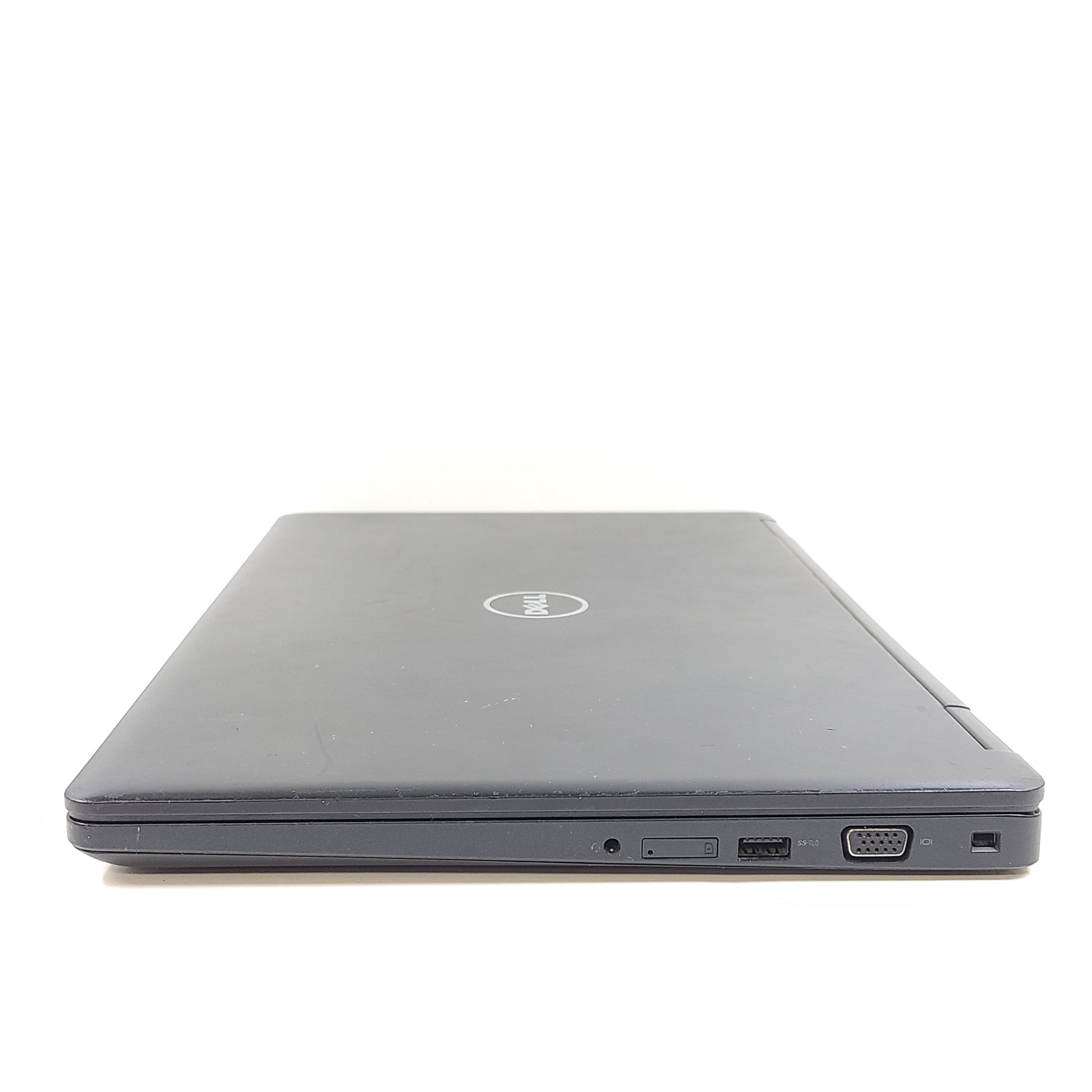 Dell Latitude 5580 business laptop with Intel Core i7 processor and 8GB RAM in black.