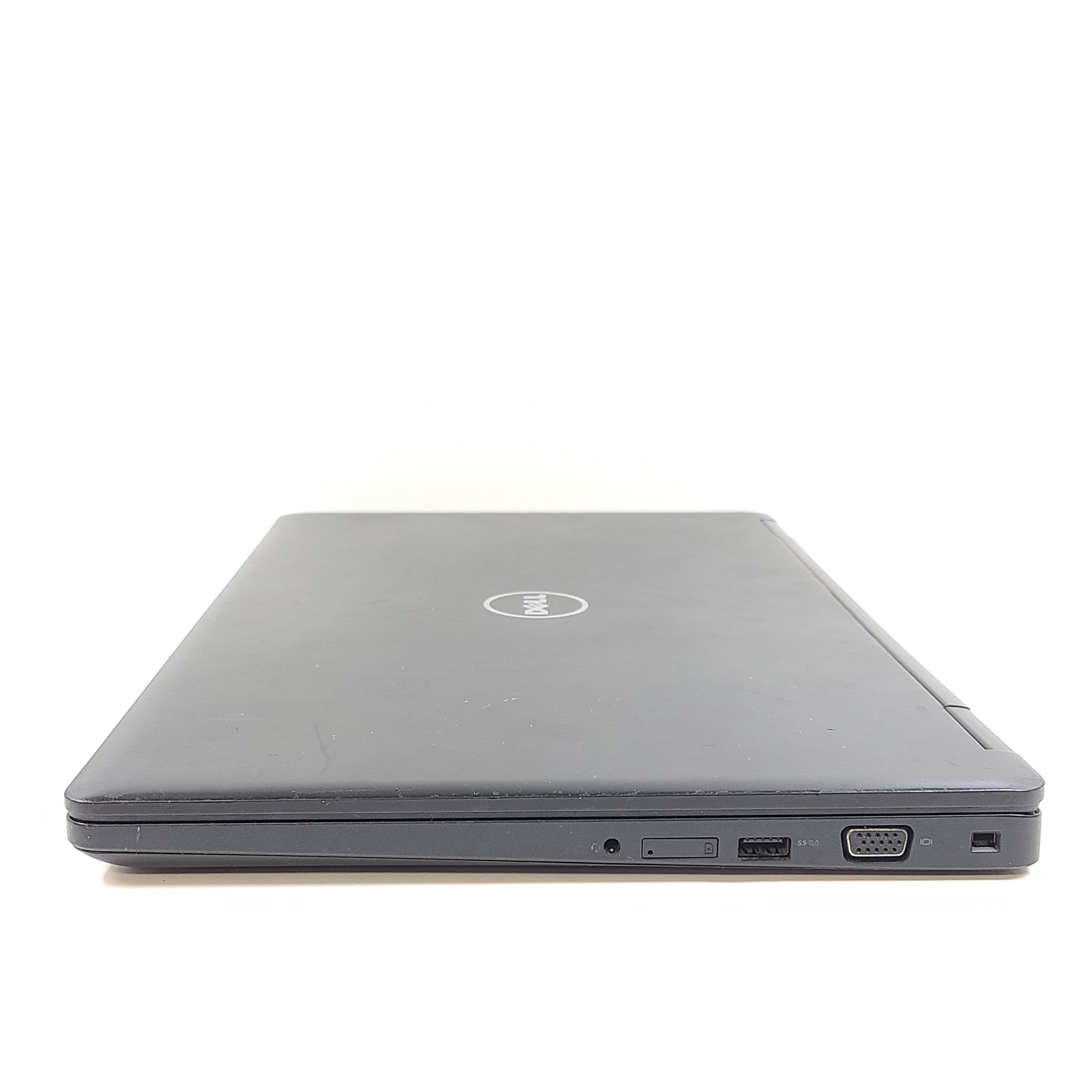 Dell Latitude 5580 business laptop with Intel Core i7 processor and 8GB RAM in black.