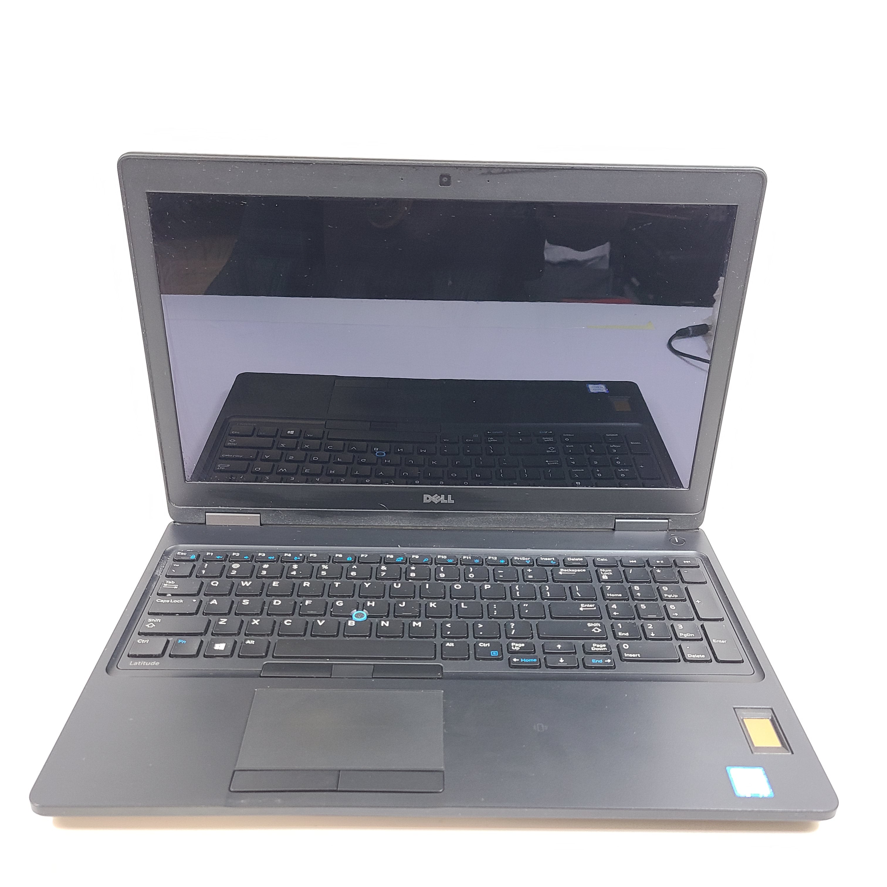Dell Latitude 5580 business laptop with Intel Core i7 processor and 8GB RAM in black.