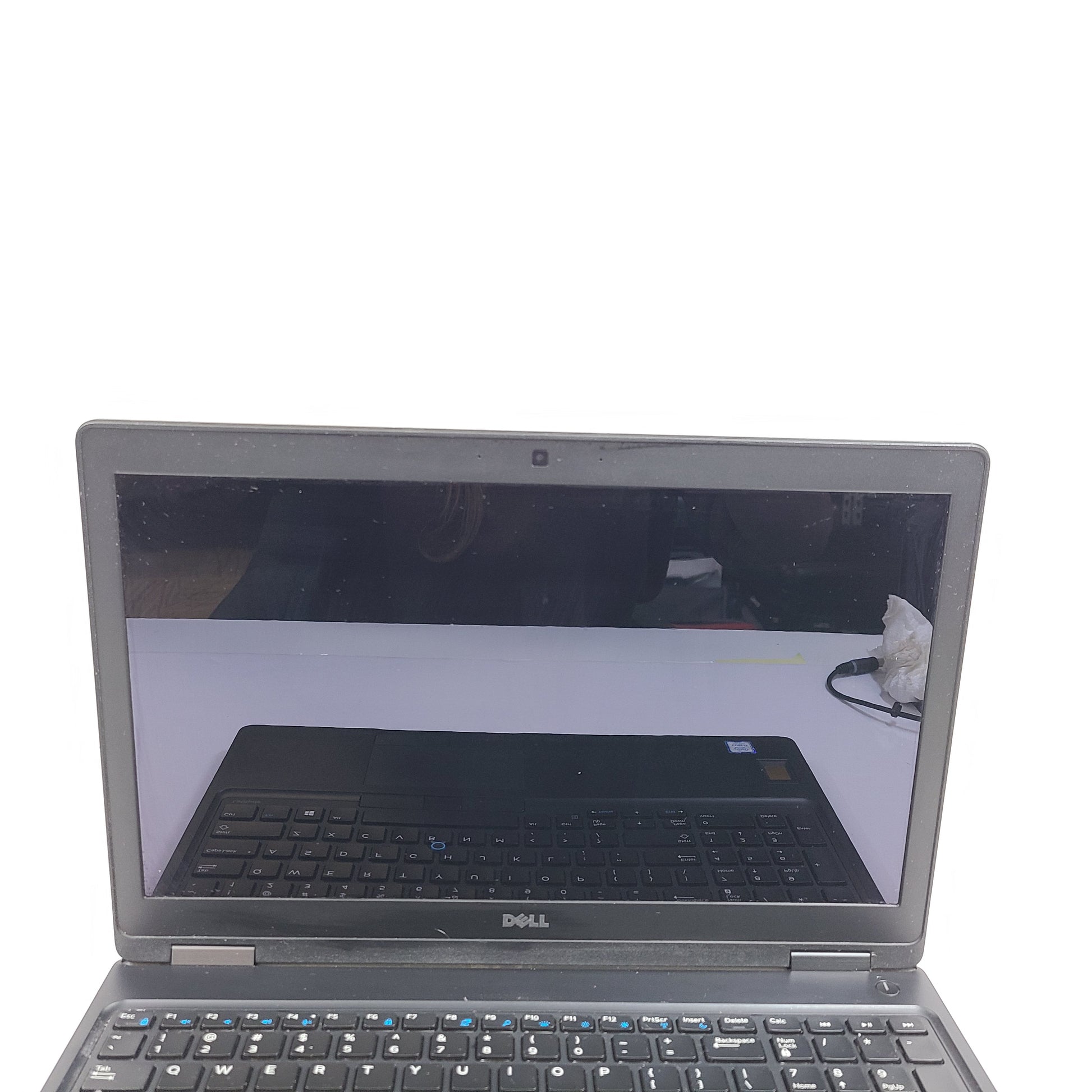 Dell Latitude 5580 business laptop with Intel Core i7 processor and 8GB RAM in black.