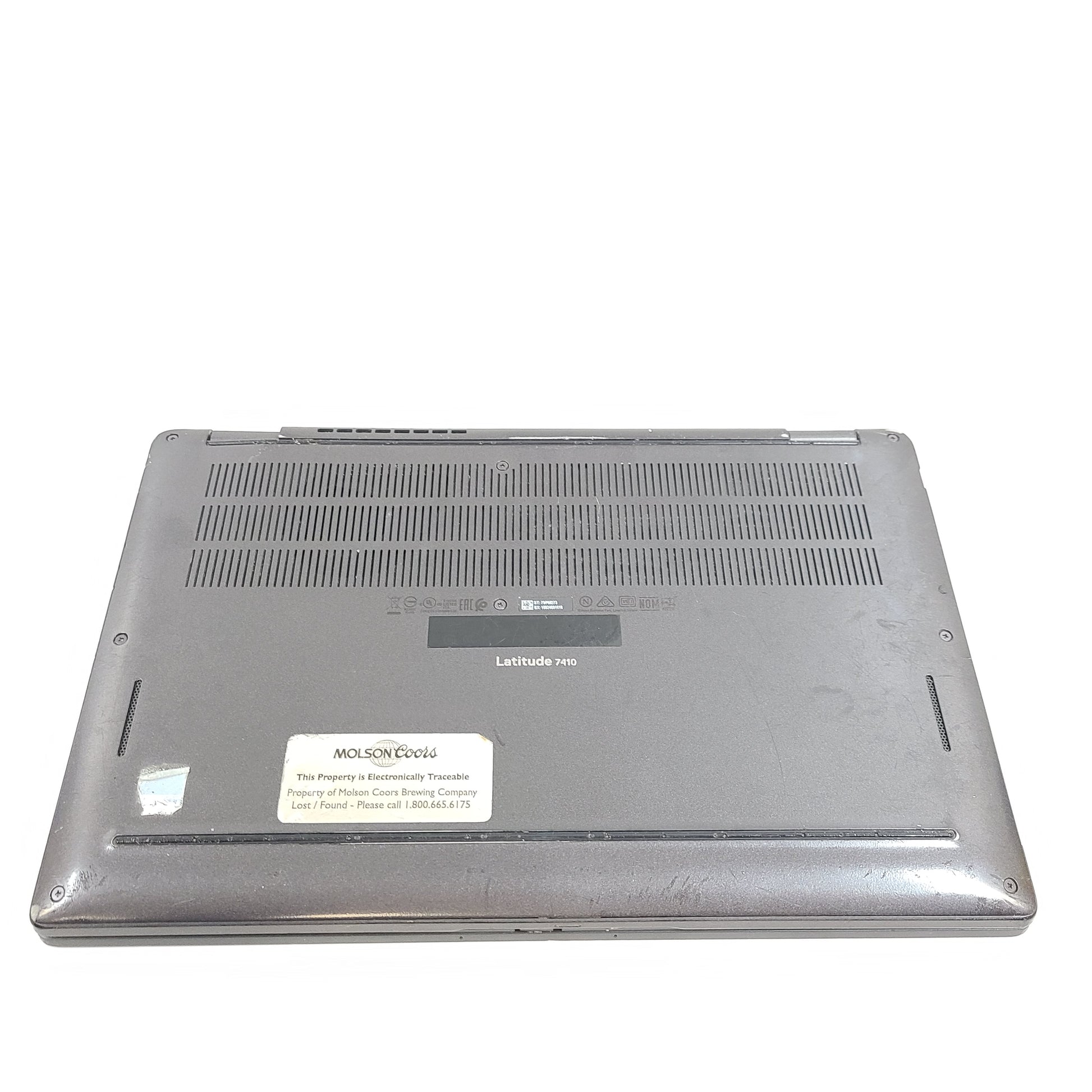 Black Dell Latitude 7410 laptop with Intel Core i5-10310U and 16GB RAM designed for business productivity.