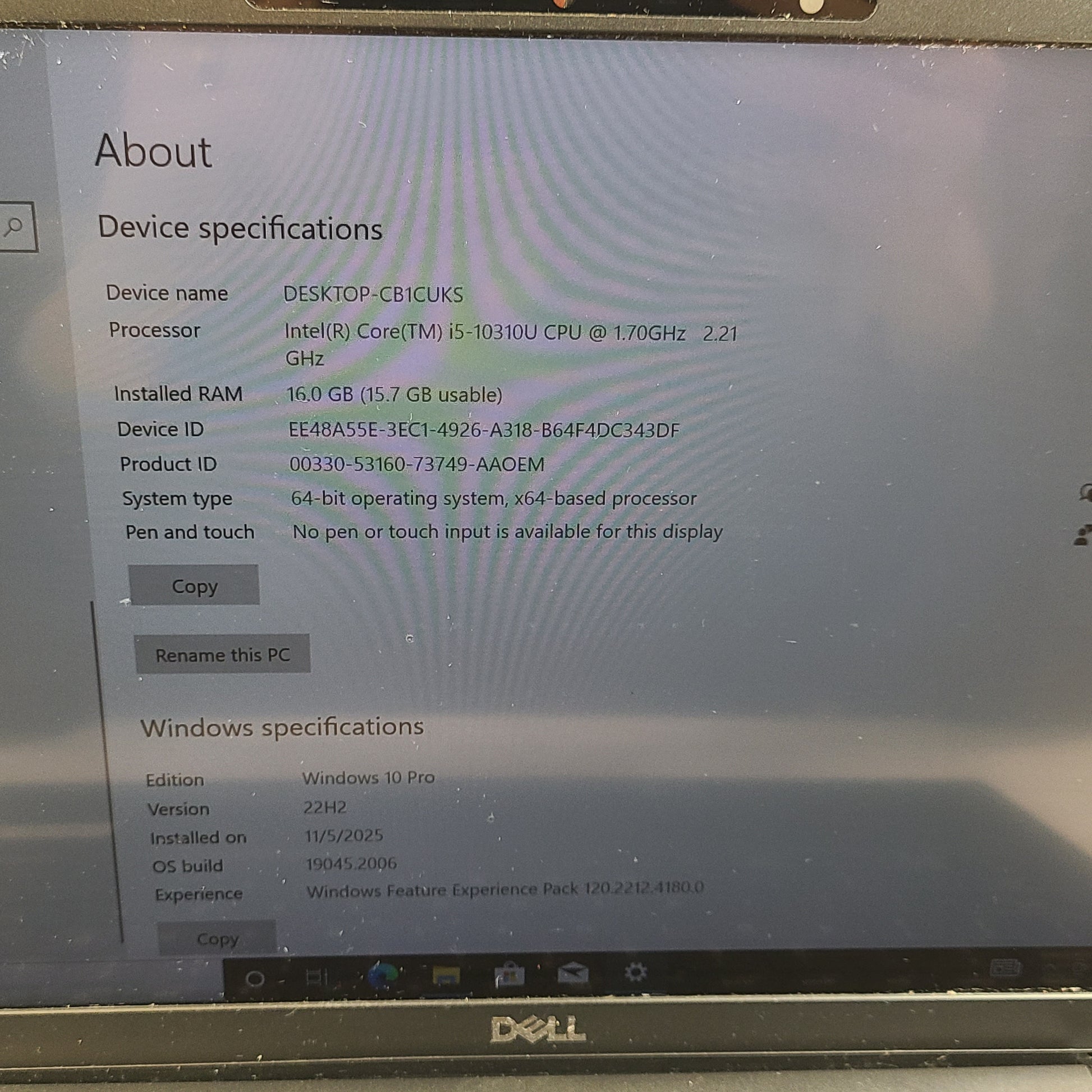 Black Dell Latitude 7410 laptop with Intel Core i5-10310U and 16GB RAM designed for business productivity.