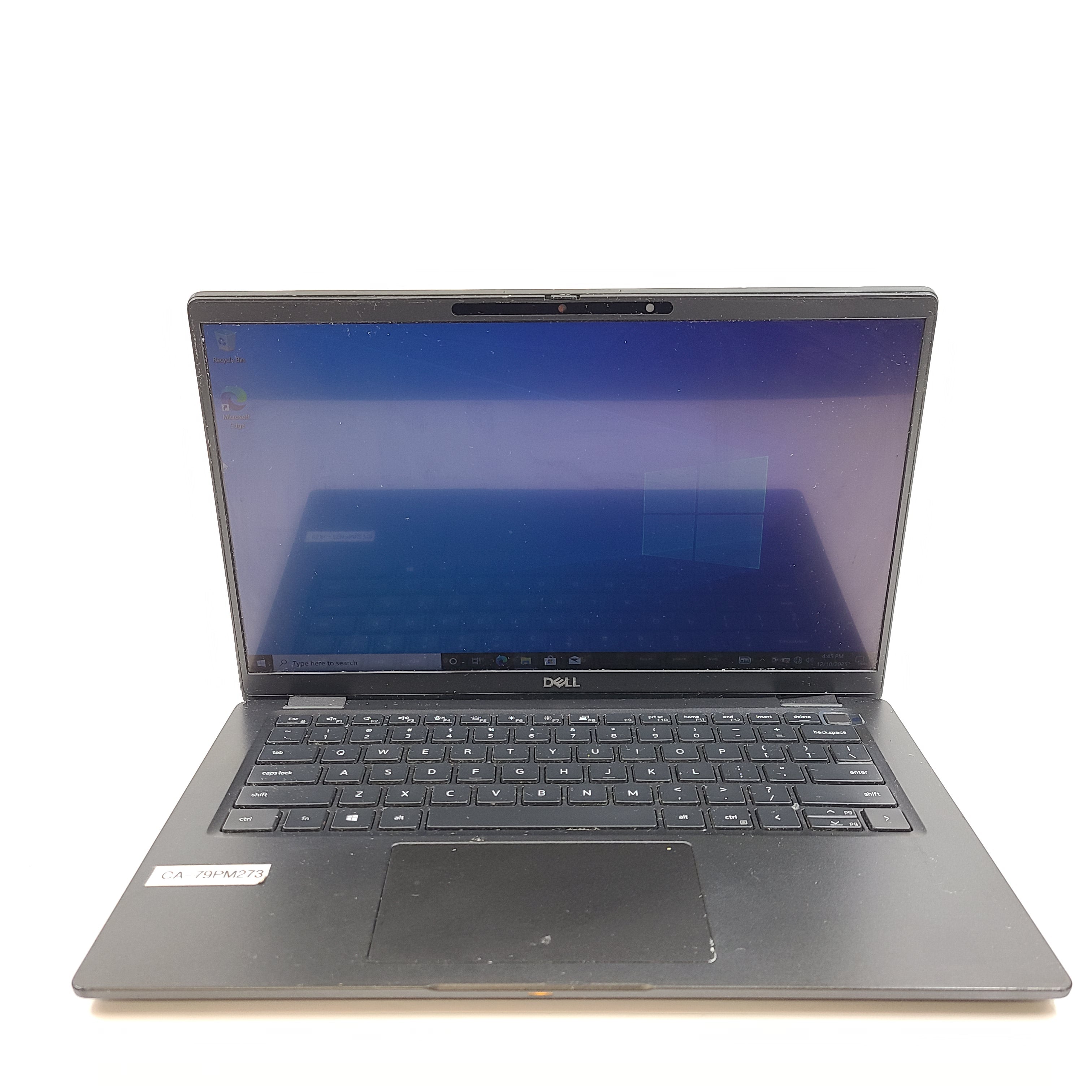 Black Dell Latitude 7410 laptop with Intel Core i5-10310U and 16GB RAM designed for business productivity.