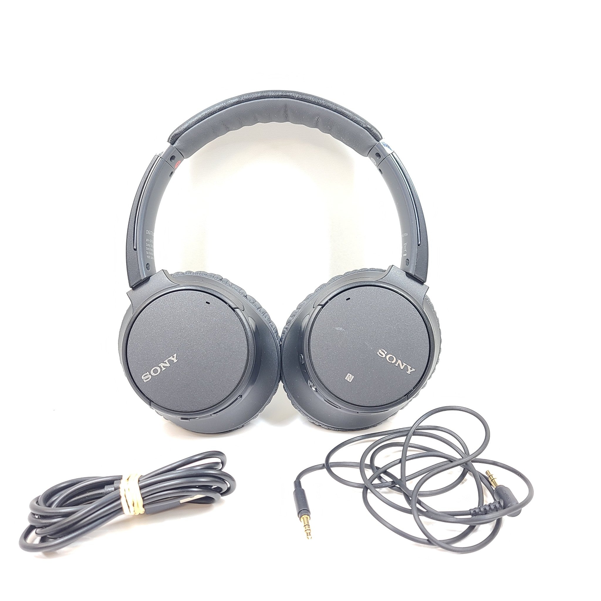 Sony WH-CH700N Wireless Over-Ear Bluetooth Headphones - Gray/Black READ EARPADS