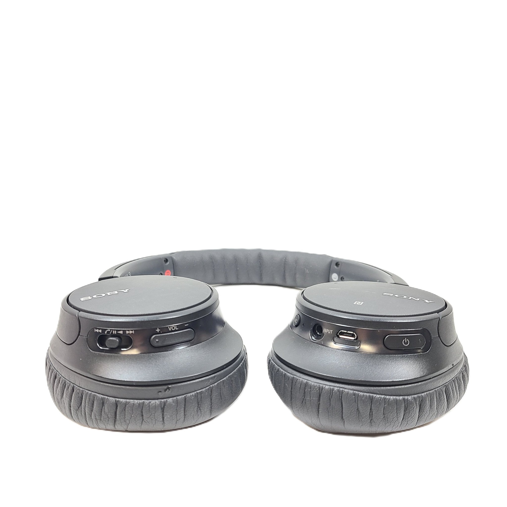 Sony WH-CH700N Wireless Over-Ear Bluetooth Headphones - Gray/Black READ EARPADS