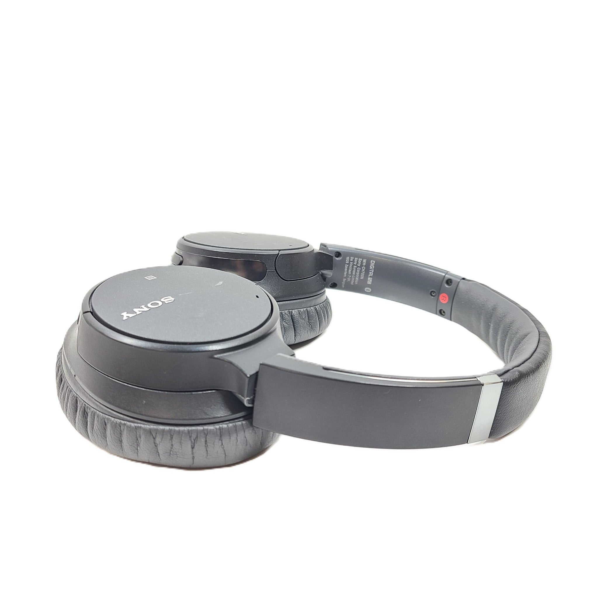 Sony WH-CH700N Wireless Over-Ear Bluetooth Headphones - Gray/Black READ EARPADS