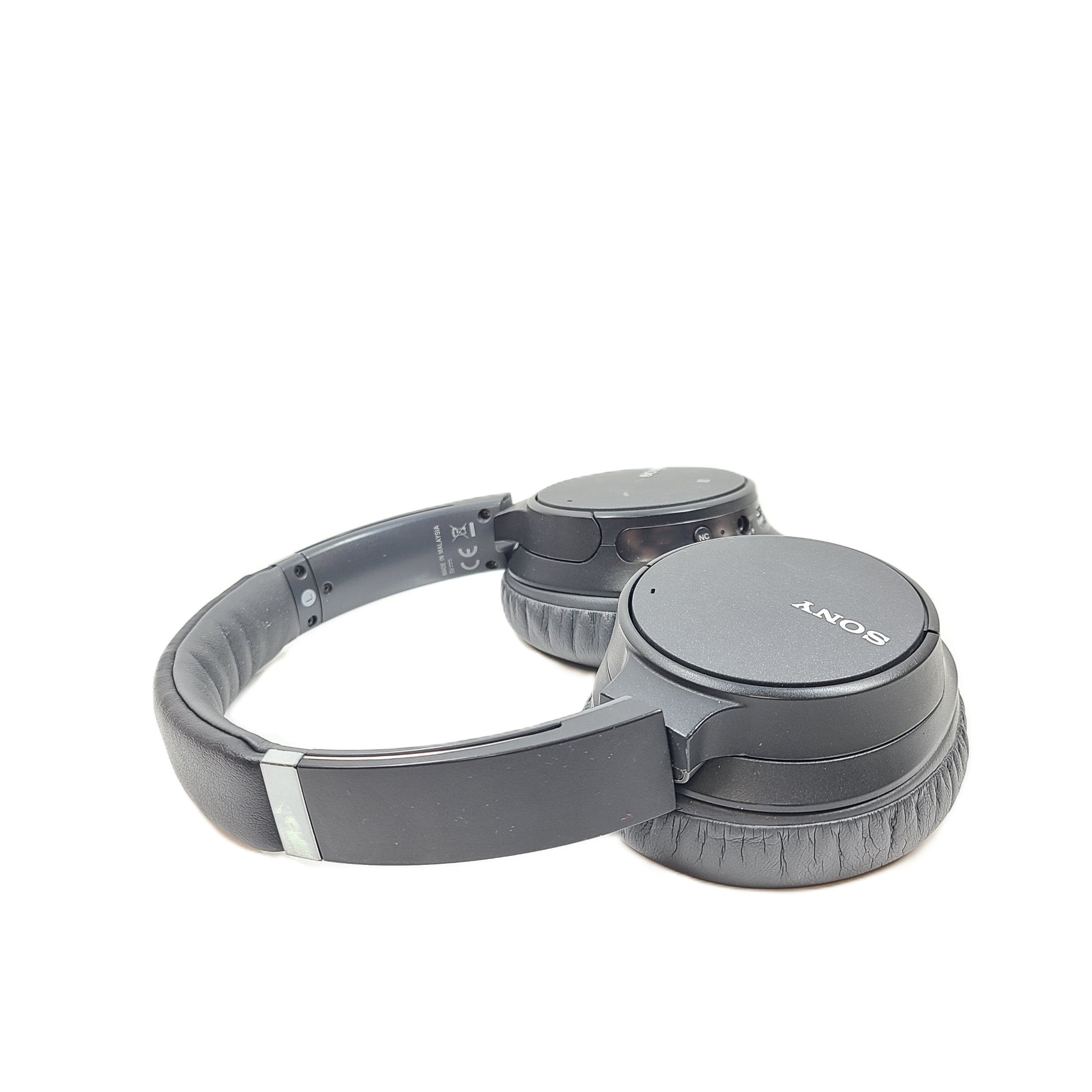 Sony WH-CH700N Wireless Over-Ear Bluetooth Headphones - Gray/Black READ EARPADS