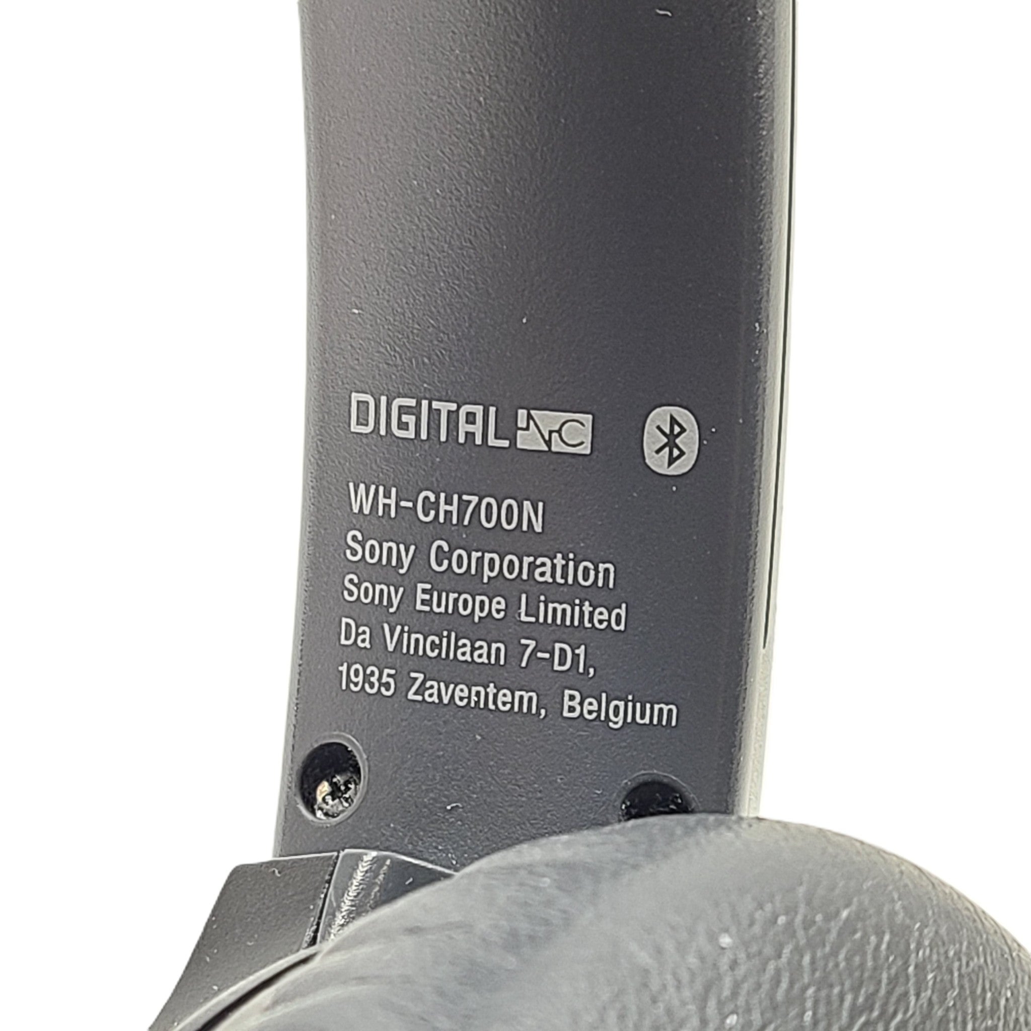 Sony WH-CH700N Wireless Over-Ear Bluetooth Headphones - Gray/Black READ EARPADS