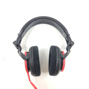 Sony MDR-V55 On-Ear Headphones - Red/Black READ Earpads
