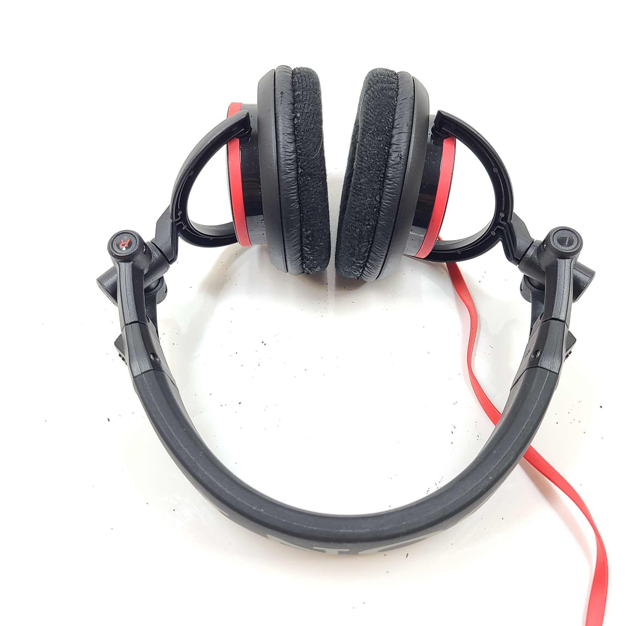 Sony MDR-V55 On-Ear Headphones - Red/Black READ Earpads