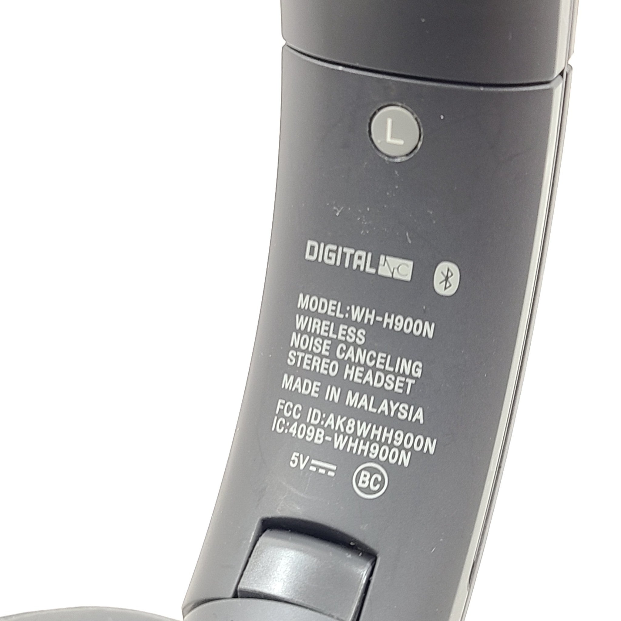 Sony WH-H900N h.ear on 2 Bluetooth Wireless NC Headphones Gray READ EARBUDS