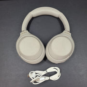 Sony WH-1000XM4 Wireless Over-Ear NC Bluetooth Headphones Silver no case GRADE B