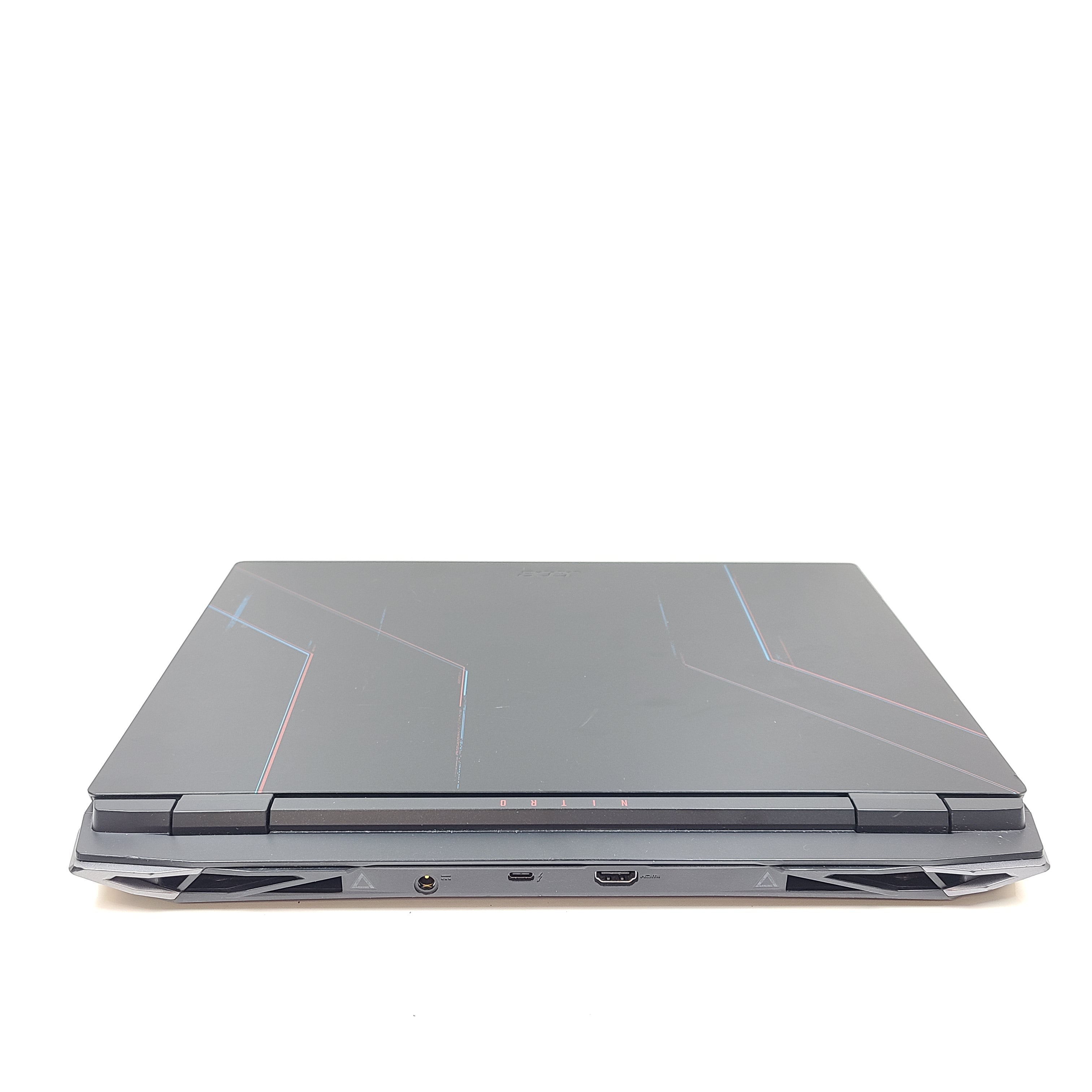 Black Acer Nitro 5 gaming laptop with 8GB RAM and Intel Core i5 12th Gen.