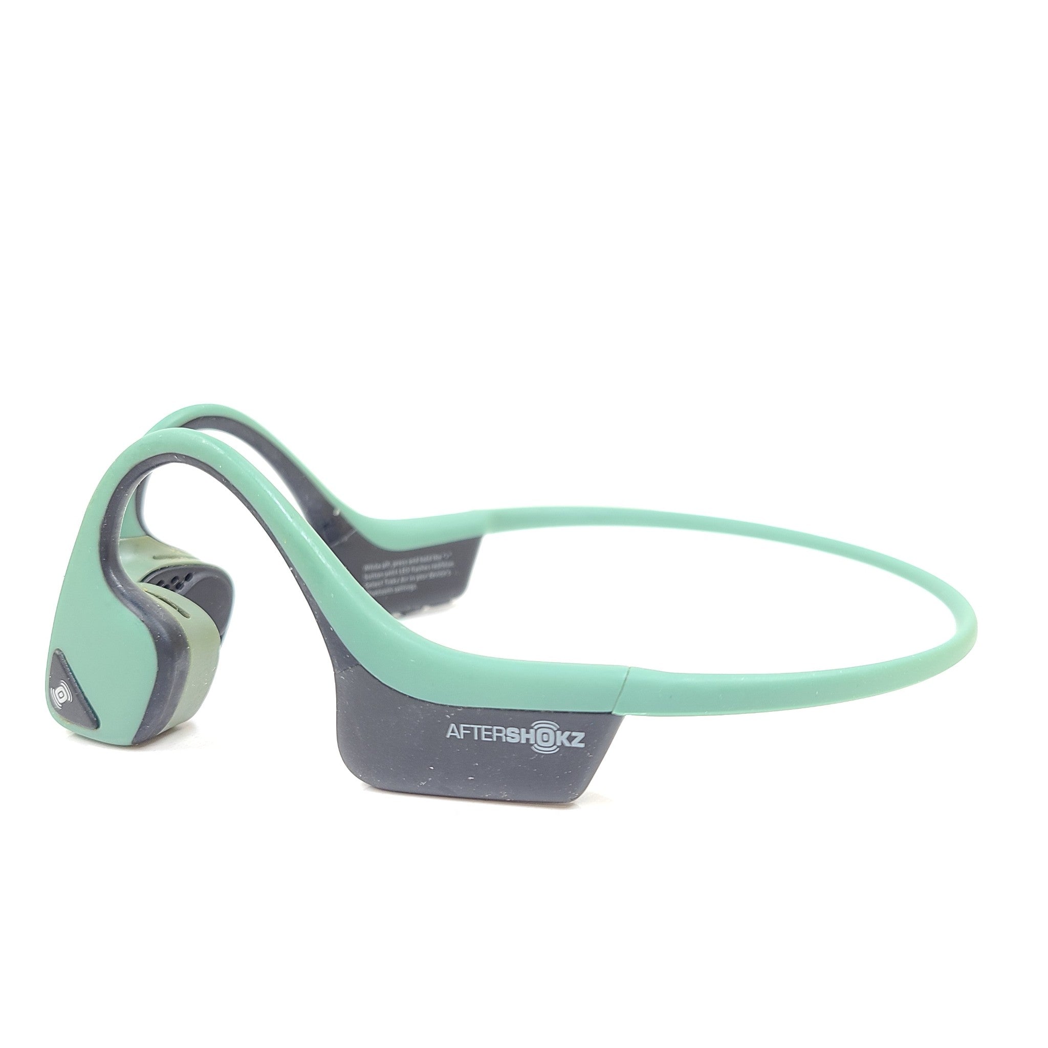 AfterShokz AS650 Wireless Air Open Ear Bone Conduction Headphones - Black/Green