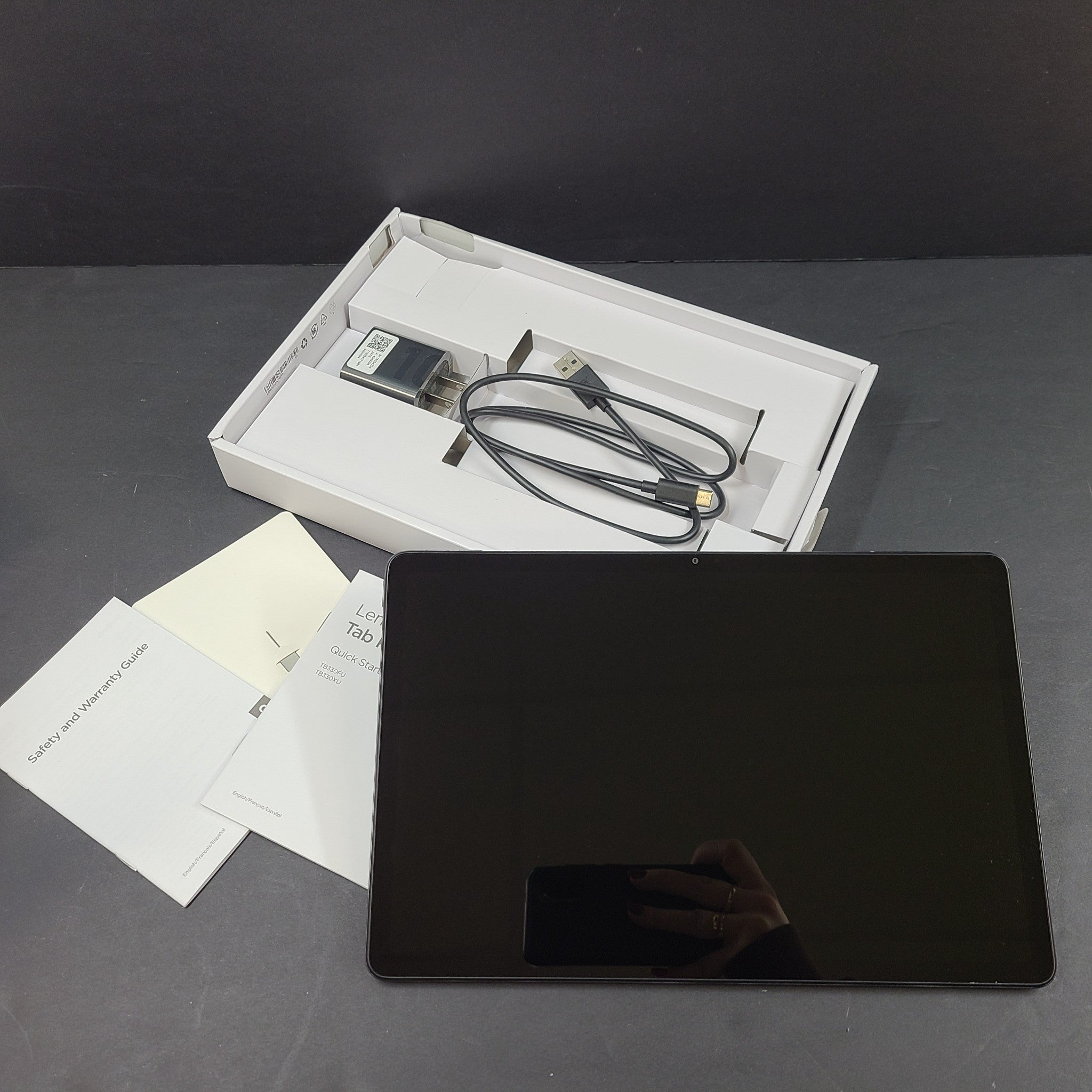 Lenovo Tab K11 TB330XU 128GB 8GB LTE+Wi-Fi Android Tablet - Gray - Open Box