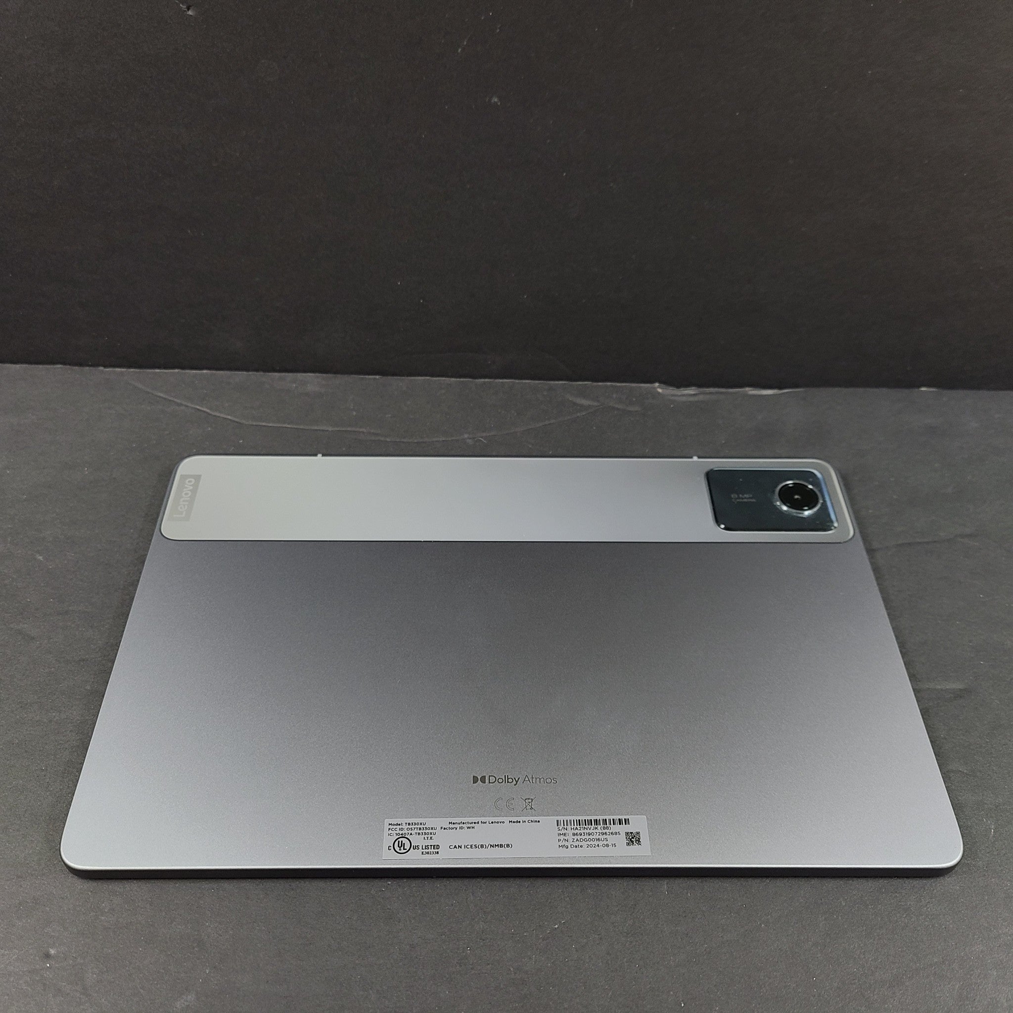 Lenovo Tab K11 TB330XU 128GB 8GB LTE+Wi-Fi Android Tablet - Gray - Open Box