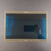 Samsung Galaxy Tab S SM-T800 16GB Wi-Fi 10.5 in Bronze Android Tablet READ