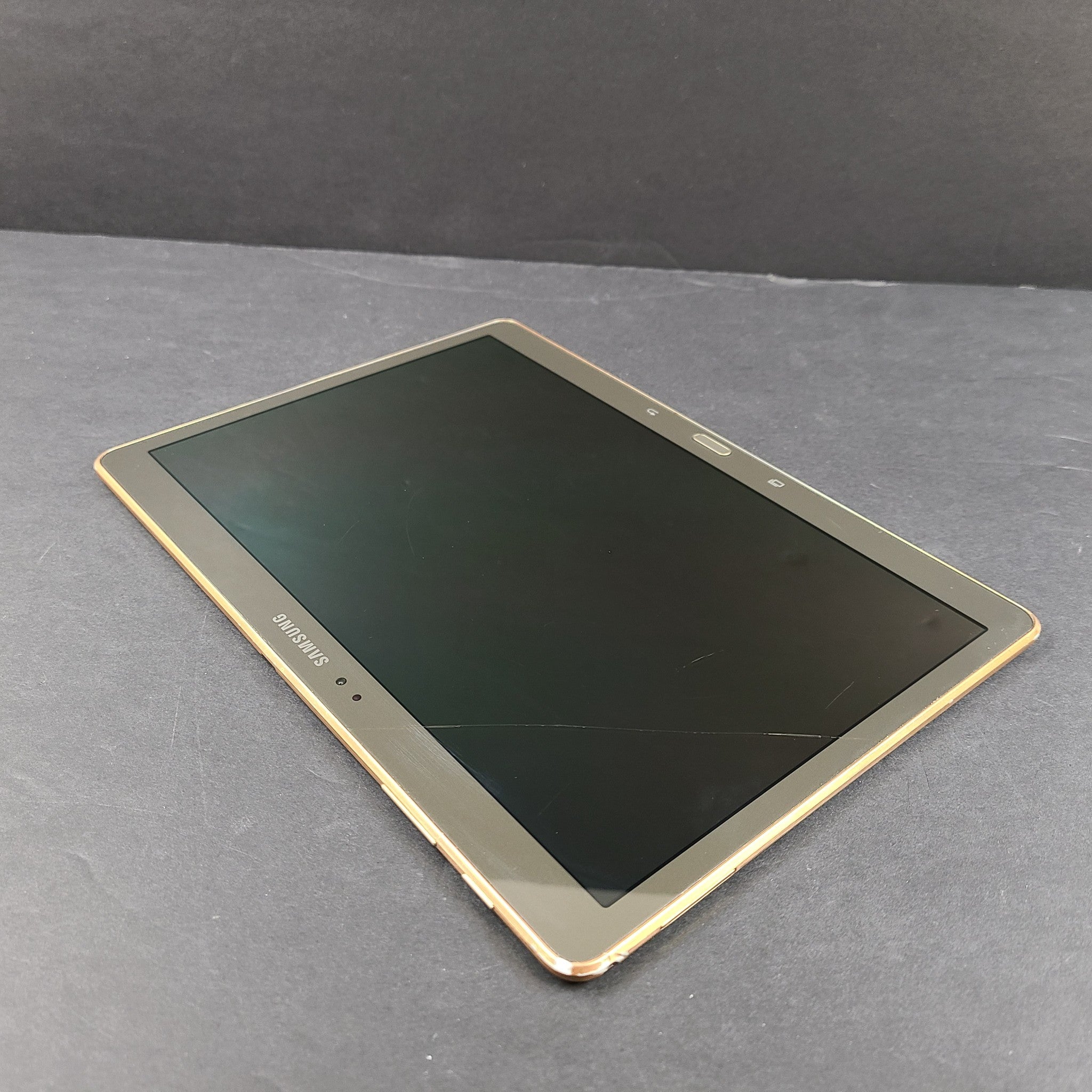 Samsung Galaxy Tab S SM-T800 16GB Wi-Fi 10.5 in Bronze Android Tablet READ