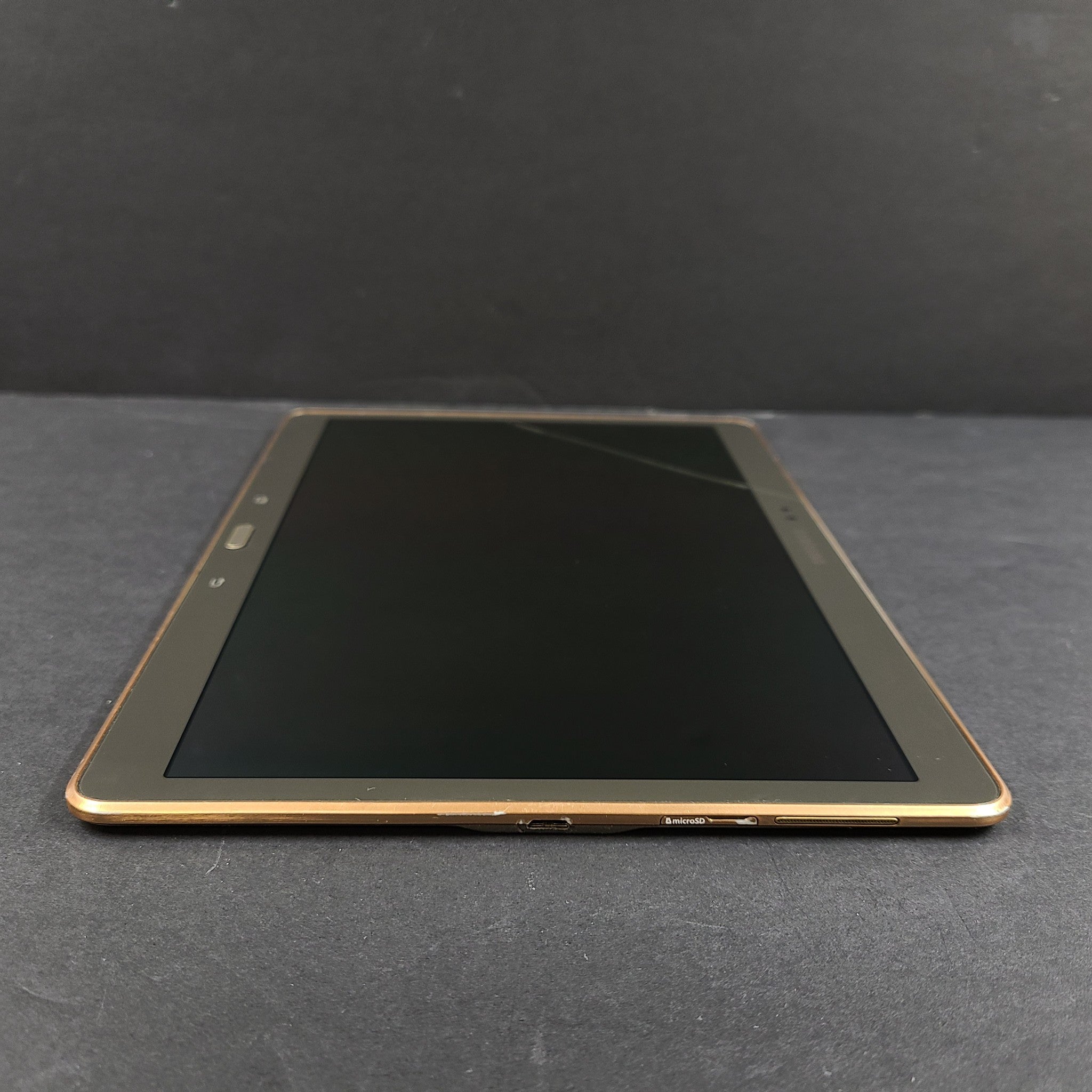 Samsung Galaxy Tab S SM-T800 16GB Wi-Fi 10.5 in Bronze Android Tablet READ