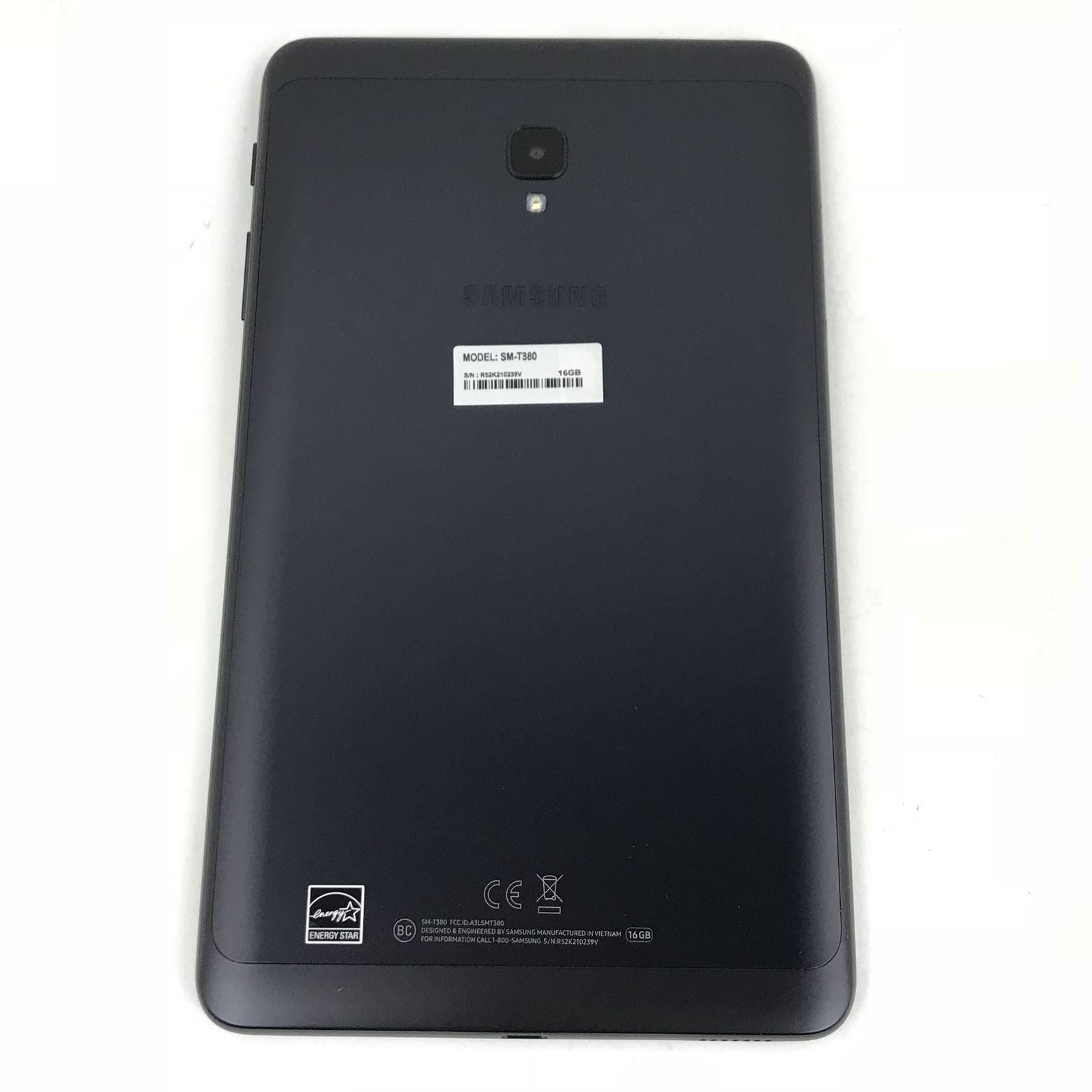 Samsung Galaxy Tab A SM-T380 - 16 GB, Wi-Fi, 8" - Android Tablet - Black