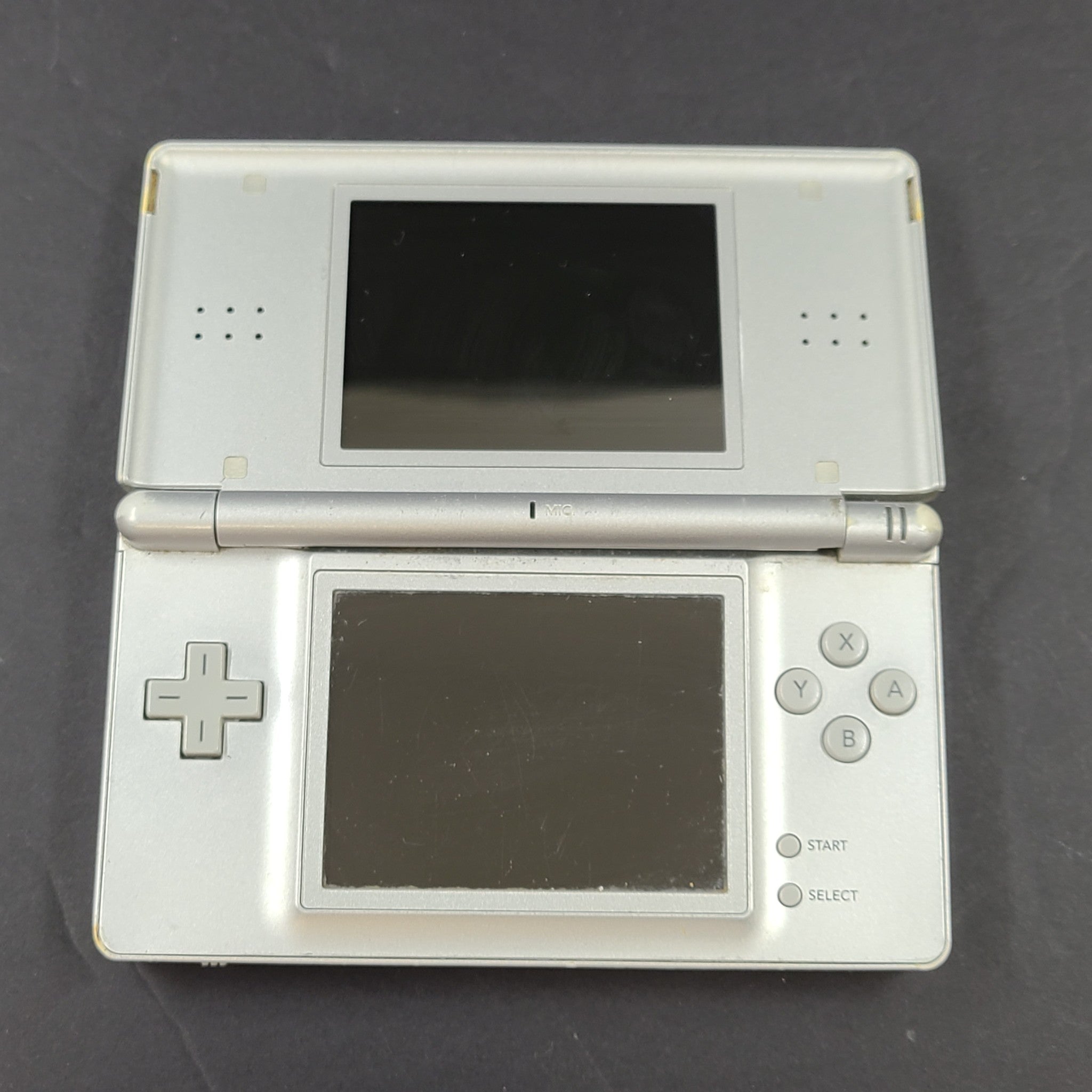 Nintendo DS lite USG-001 Handheld Gaming System Console - Gray - READ