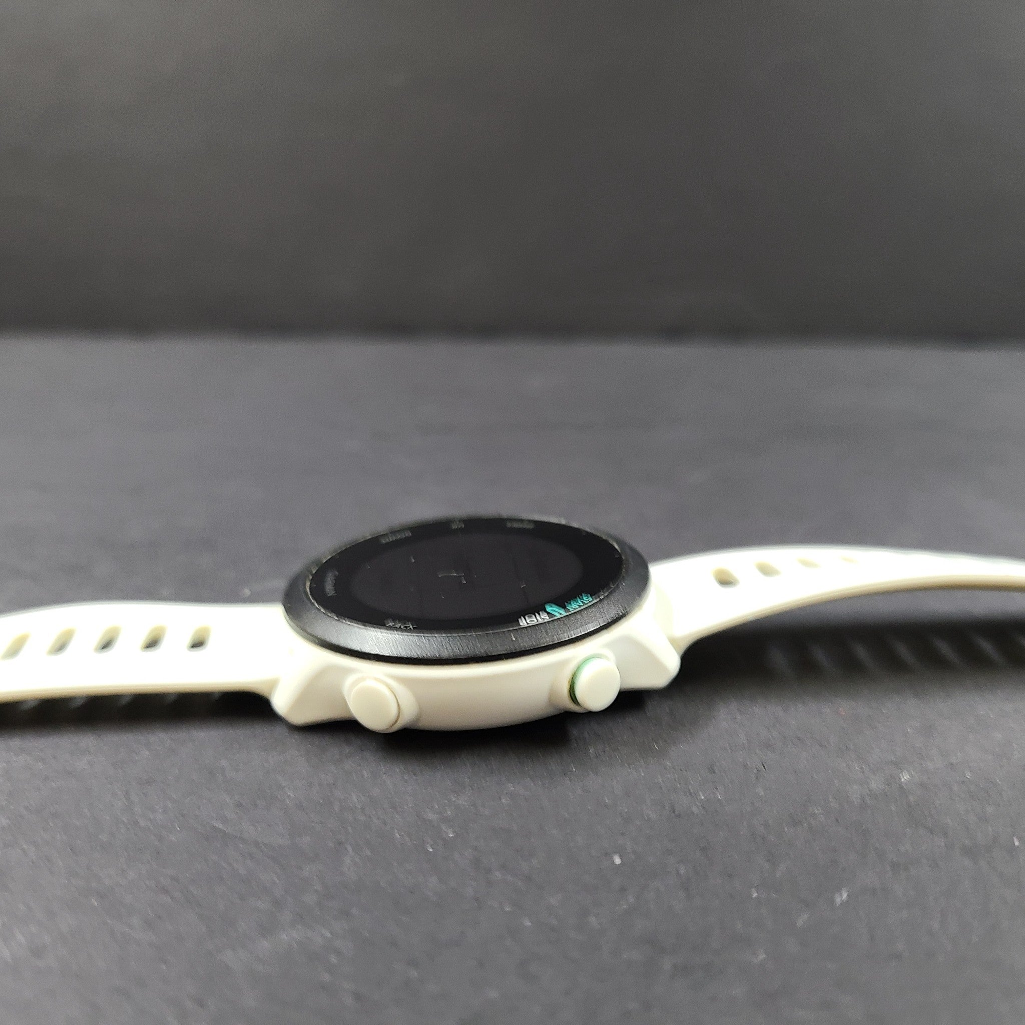 Garmin Forerunner 55 GPS Heart Rate Monitor Fitness Smartwatch - White READ BAND