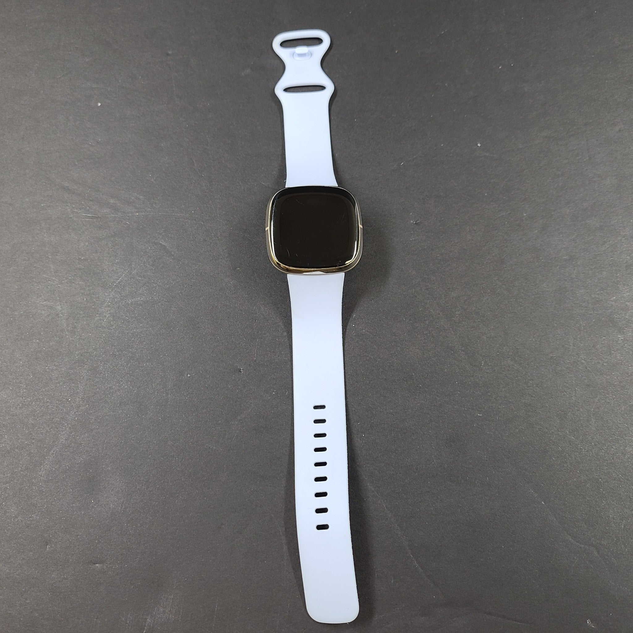 Fitbit Sense FB512 Fitness Tracker Heart Rate Monitor Gold GRADE A-