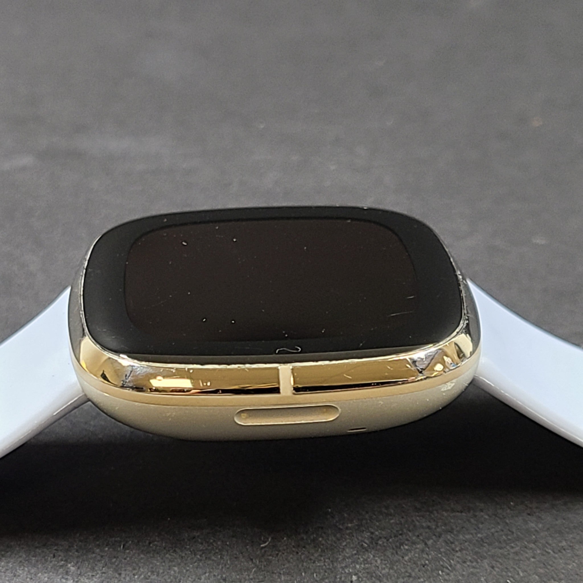Fitbit Sense FB512 Fitness Tracker Heart Rate Monitor Gold GRADE A-