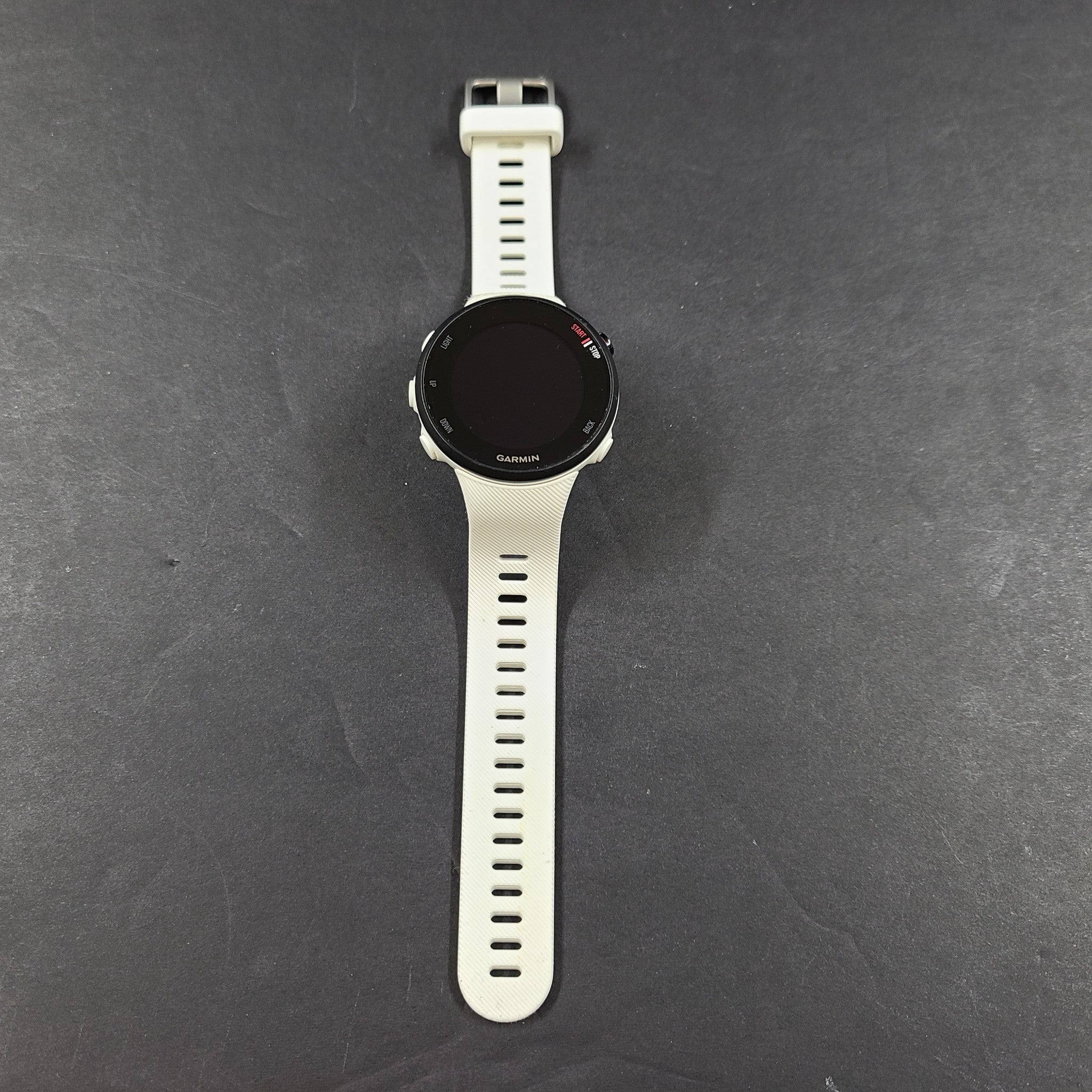 Garmin Forerunner 45S GPS Heart Rate Monitor Fitness Smartwatch - White GRADE A