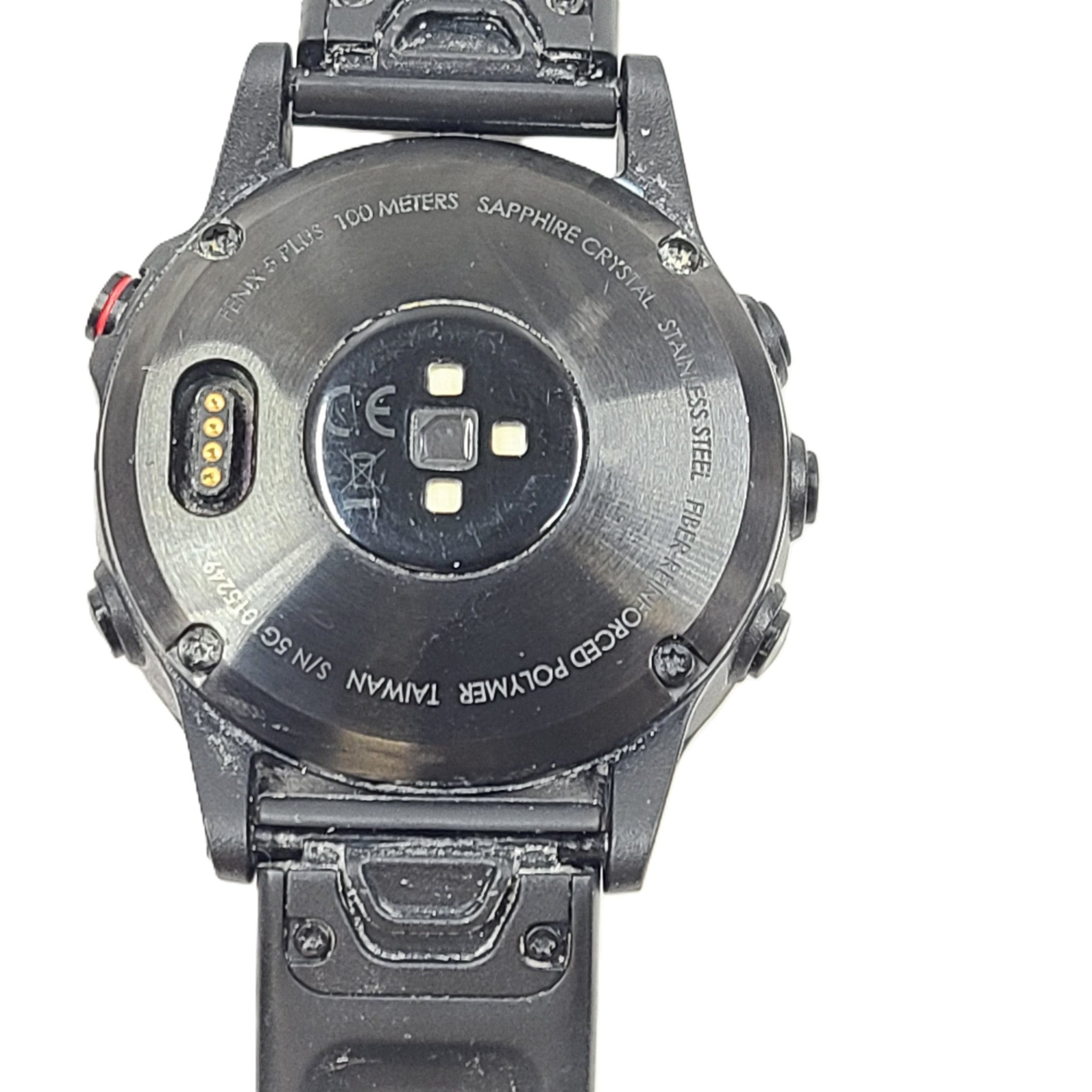 Garmin Fenix 5 Plus Sapphire Crystal Stainless Steel Smartwatch Black GRADE A