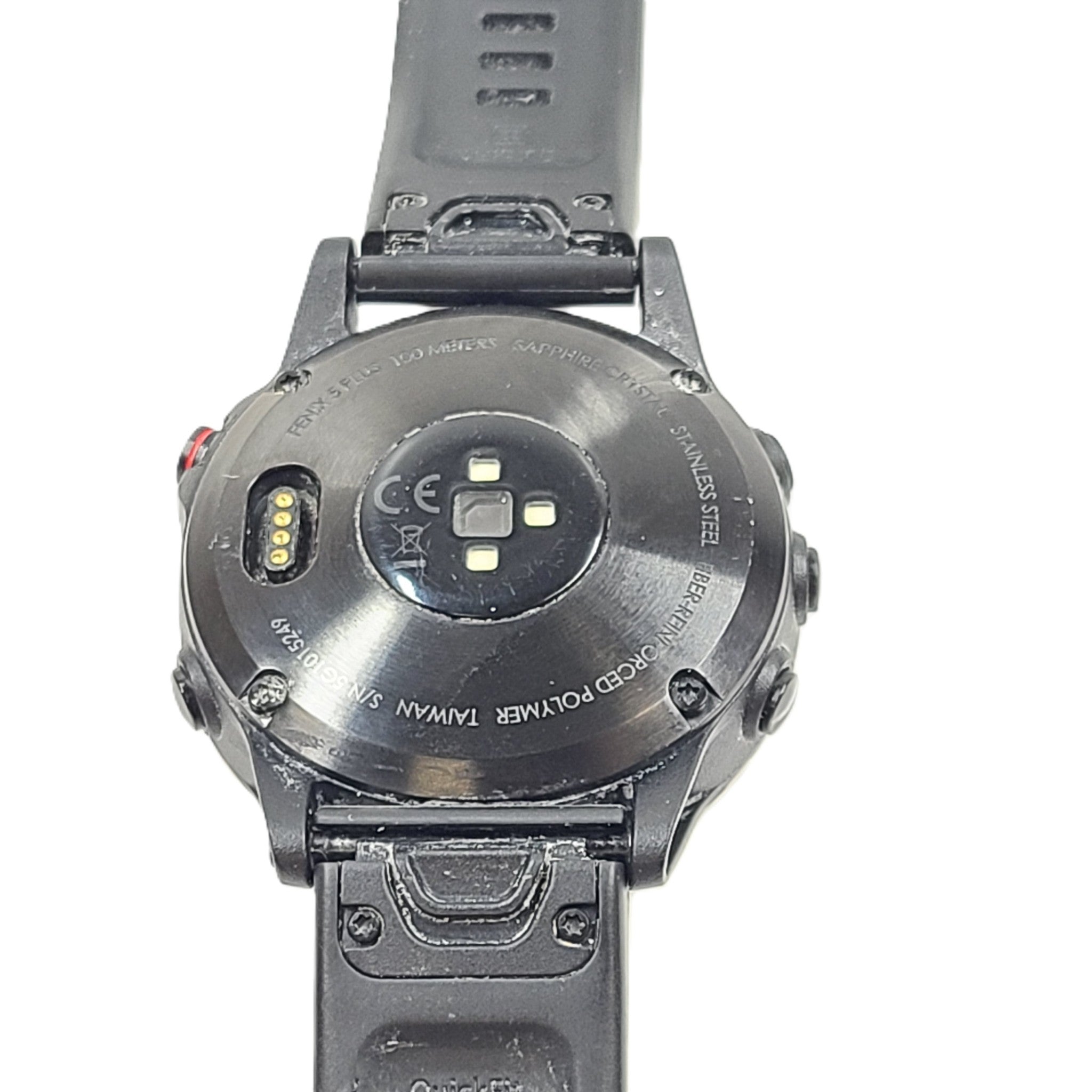 Garmin Fenix 5 Plus Sapphire Crystal Stainless Steel Smartwatch Black GRADE A