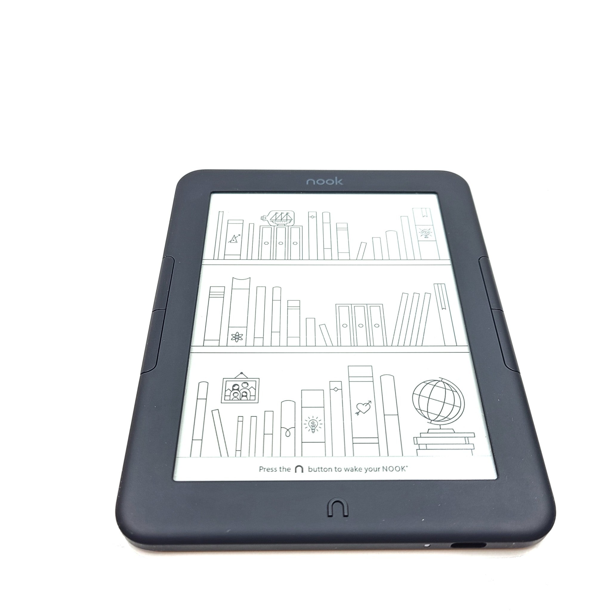 Barnes & Noble Nook Glowlight 4e 8GB BNRV1000 Gray eReader Touchscreen 6" WiFi