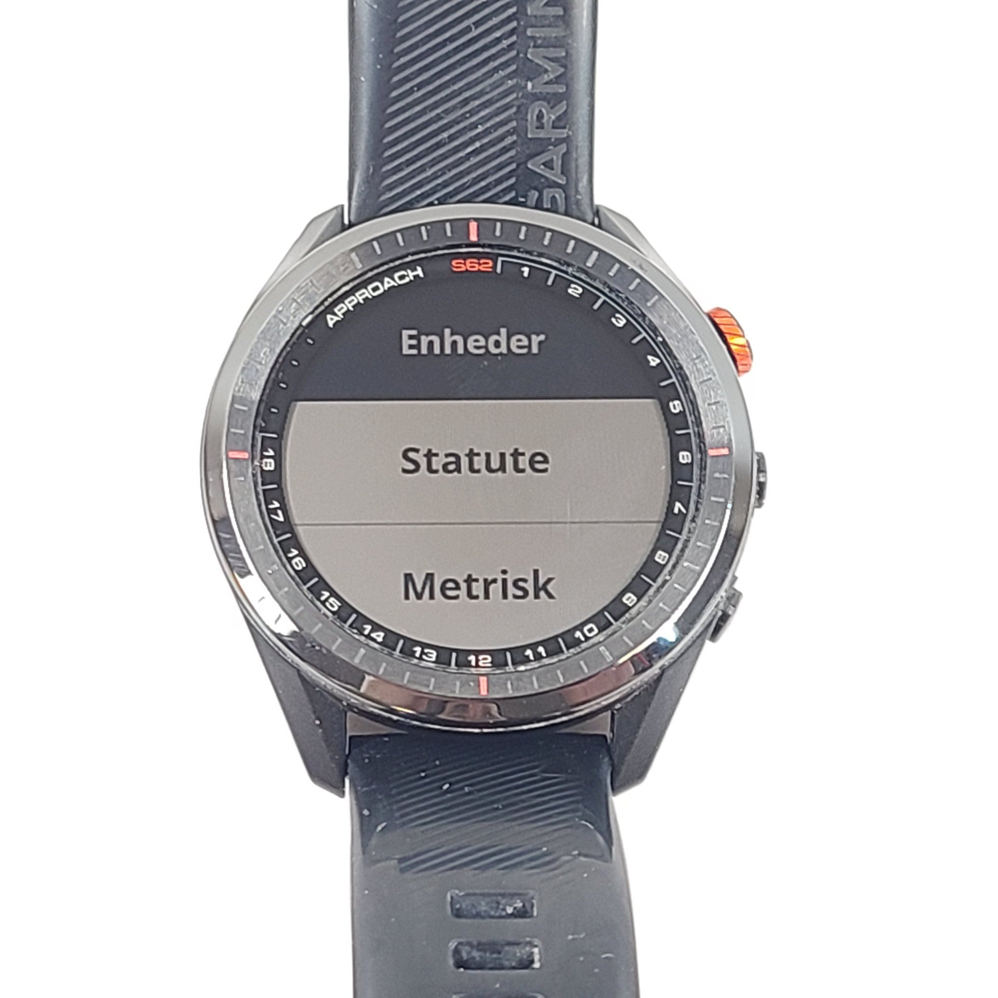 Garmin Approach S62 47mm Black Golf GPS Watch High-Precision - Black GRADE B+