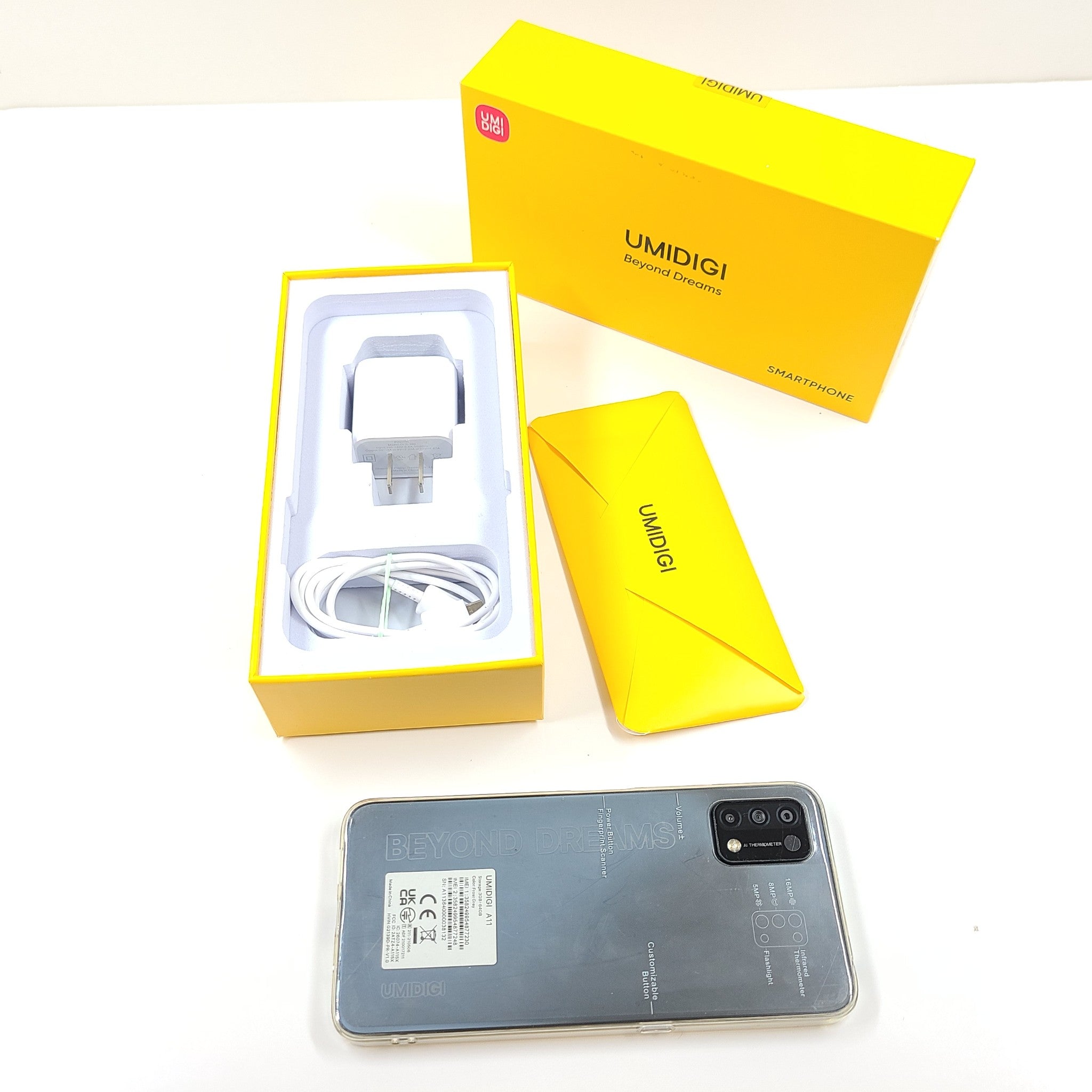 UMIDIGI A11 6.53'' Smartphone 16MP AI Triple Camera Dual SIM 5150mAh