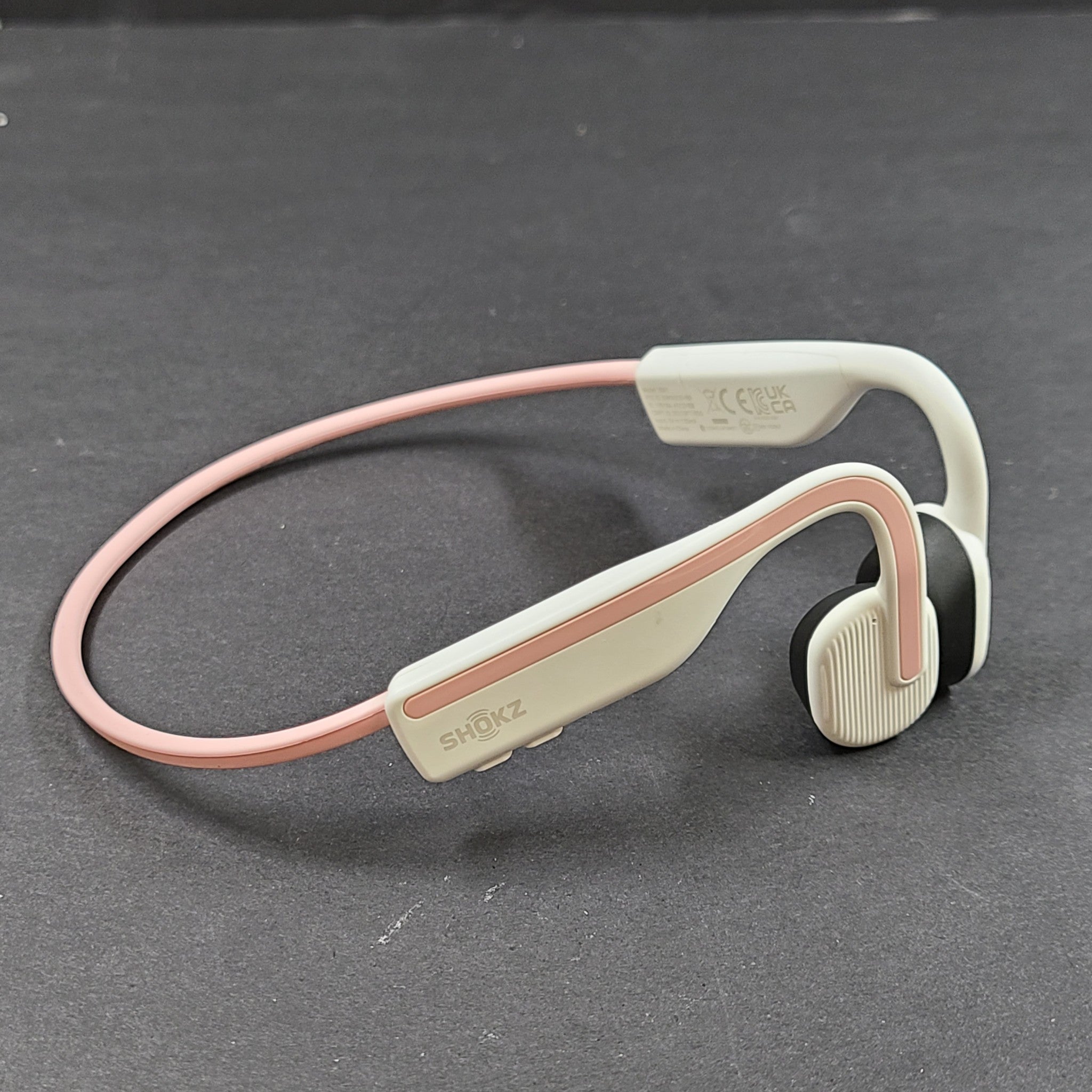 Shokz OpenMove Bone Conduction Headphones S661 Wireless - White & Pink