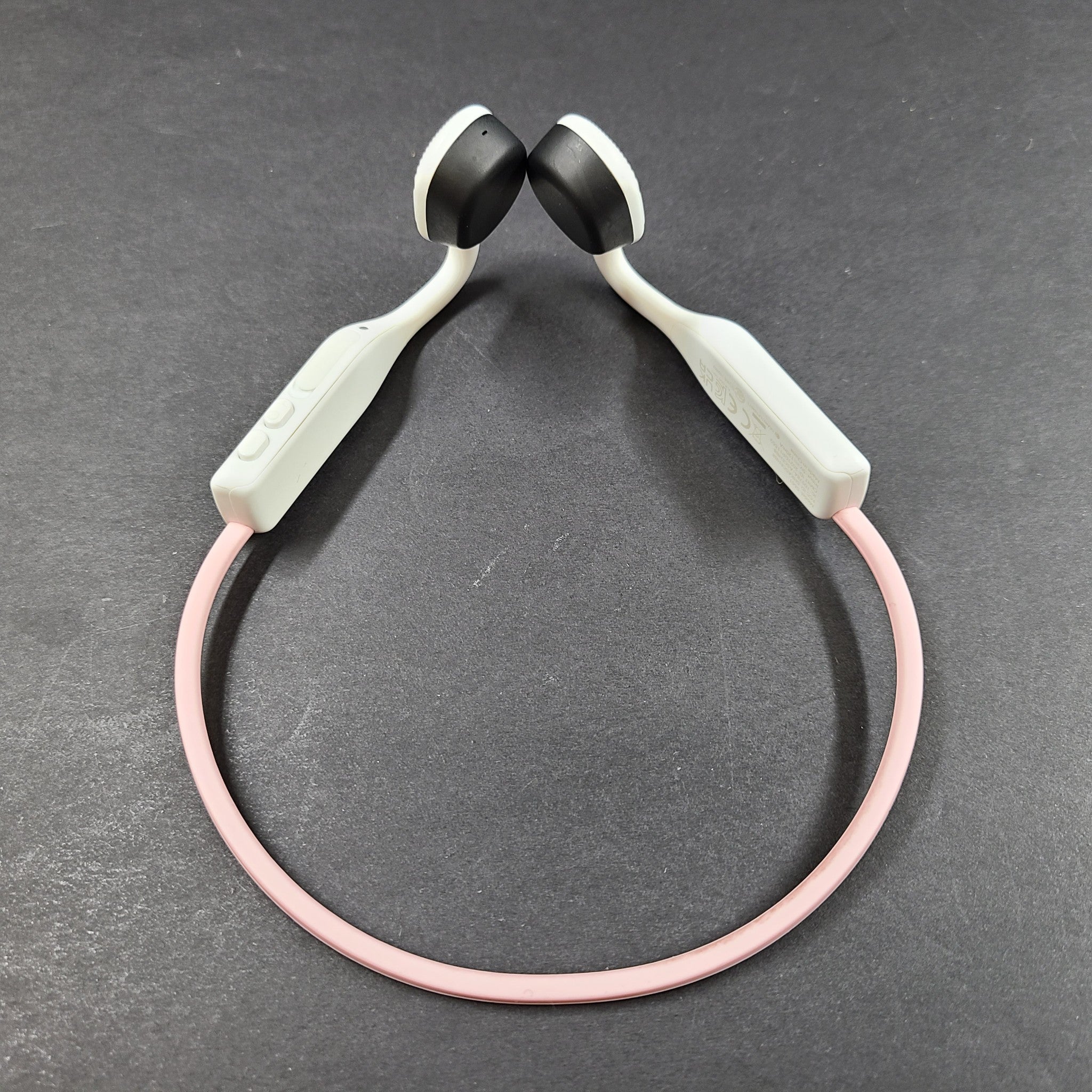 Shokz OpenMove Bone Conduction Headphones S661 Wireless - White & Pink