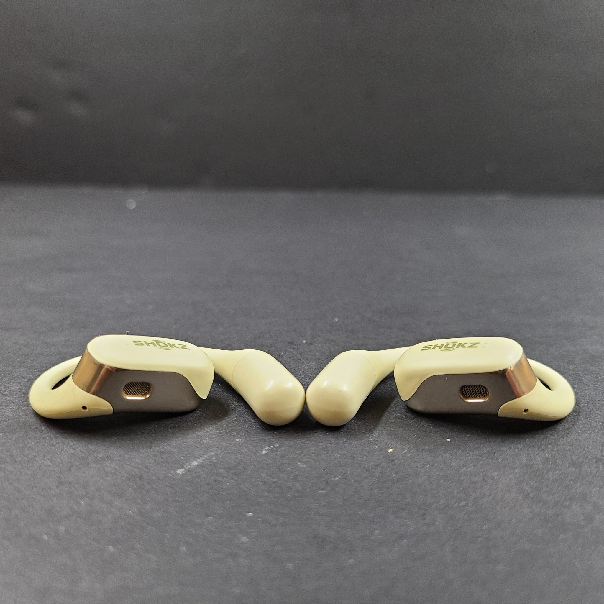 Shokz OpenFit T910 Open-Ear Bluetooth True Wireless Earbuds - Gray White