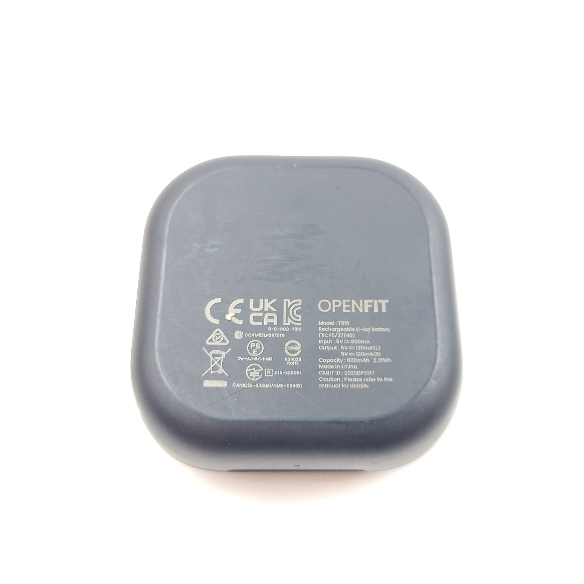 Shokz OpenFit 1st Gen. T910 Charging Case ONLY - Black