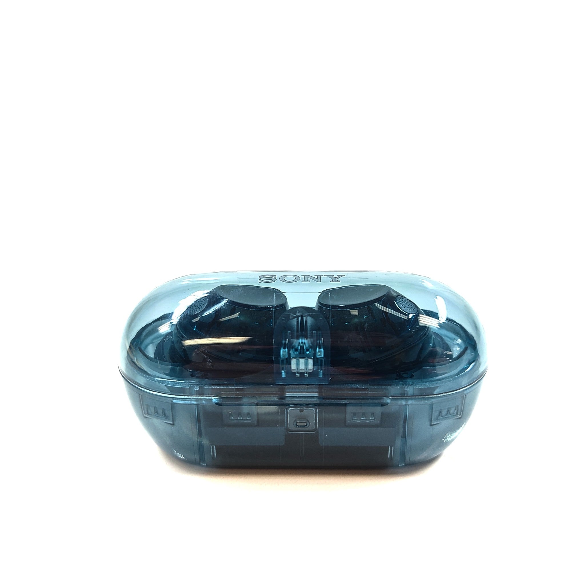 Sony WF-C710N Truly Wireless Noise Canceling in-Ear Bluetooth Earbuds Clear Blue