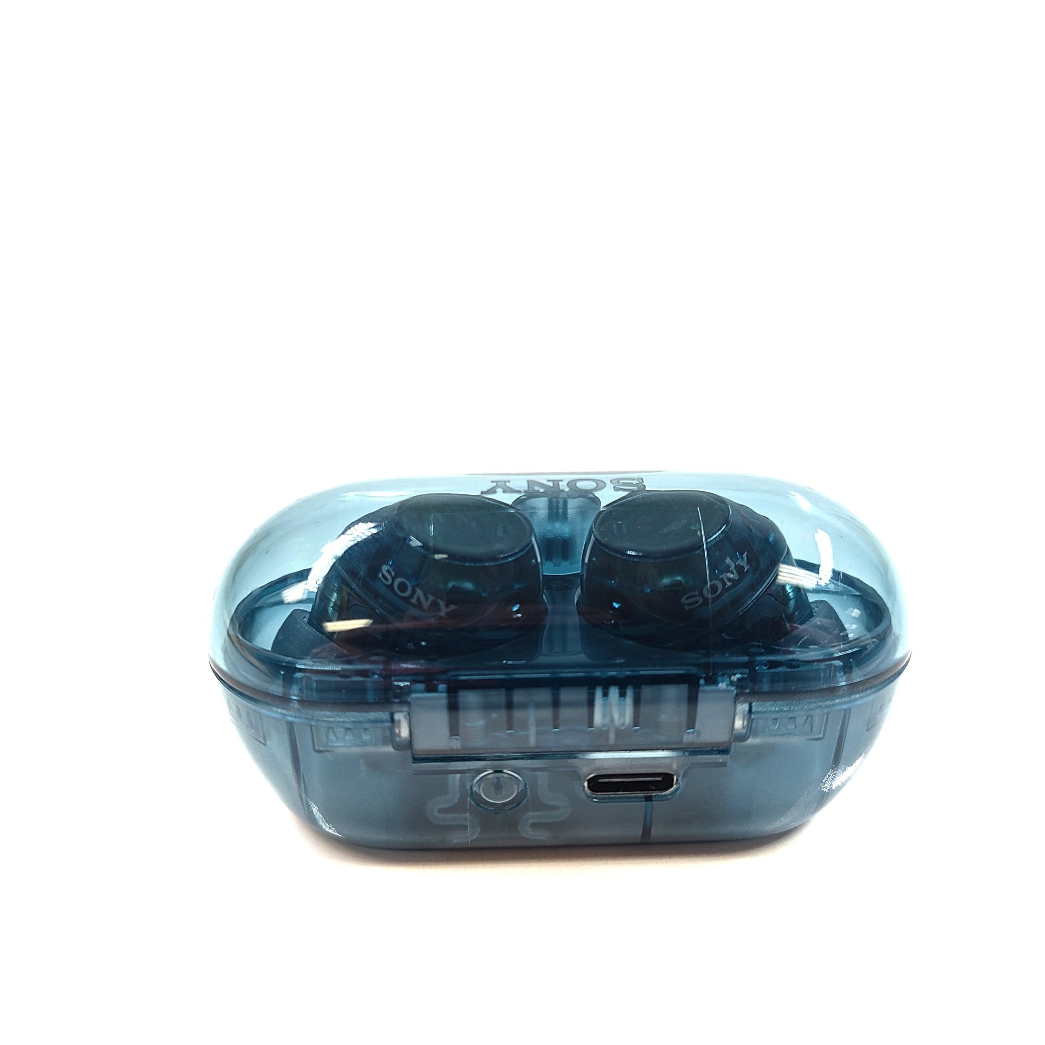 Sony WF-C710N Truly Wireless Noise Canceling in-Ear Bluetooth Earbuds Clear Blue