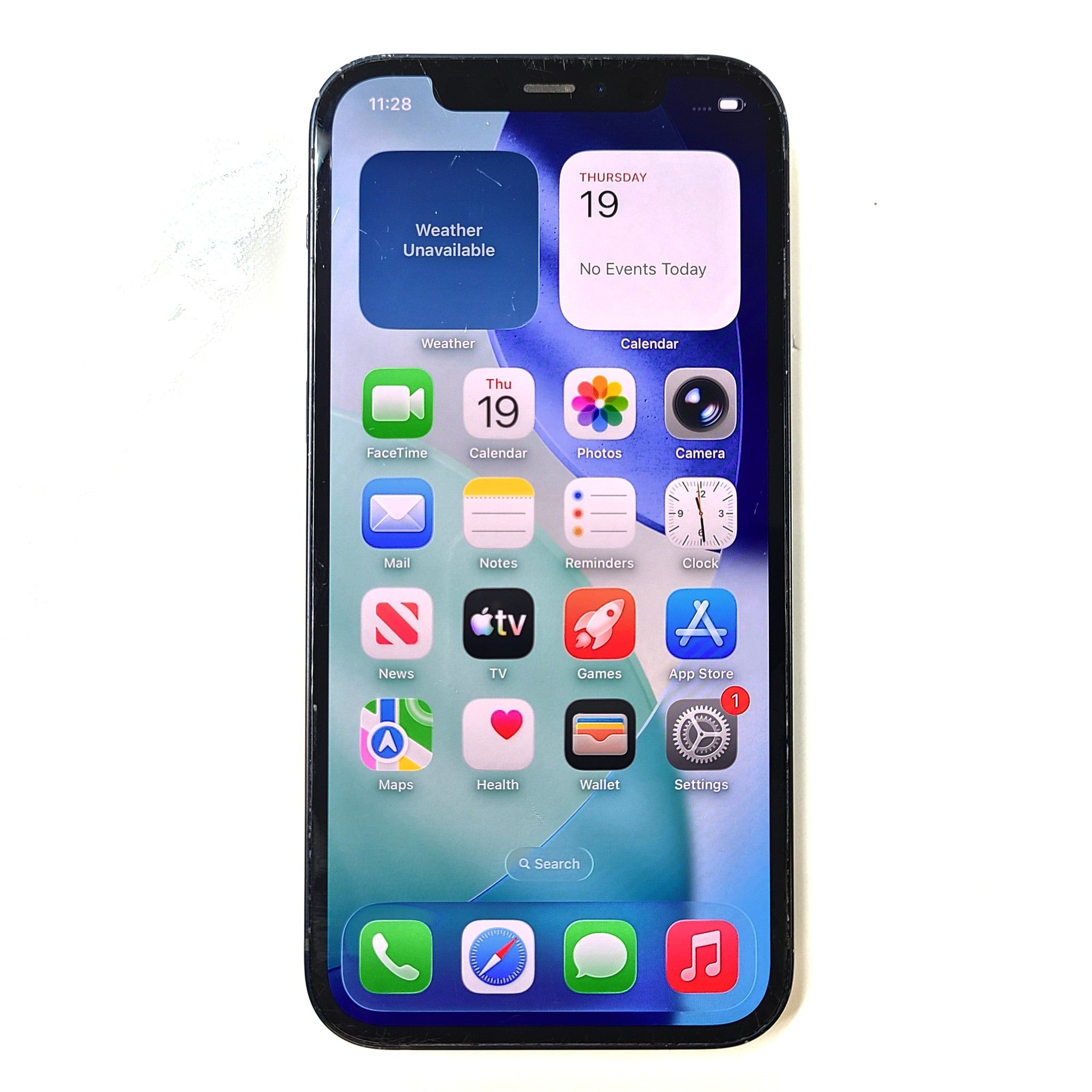 Apple iPhone 12 64 GB Black Unlocked iOS Smartphone A2402 READ BACK