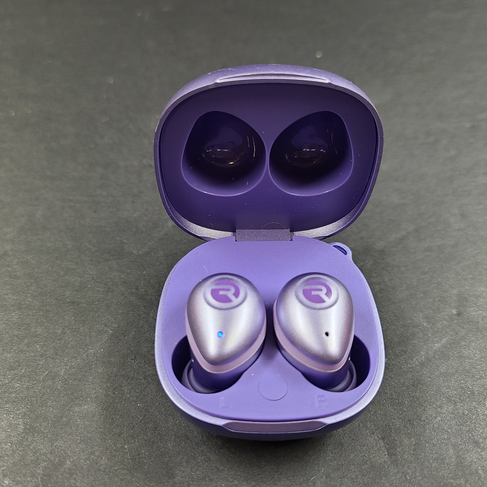 Raycon The Fitness RBE745 Pro Wireless Bluetooth In-Ear Earbuds Metallic Purple