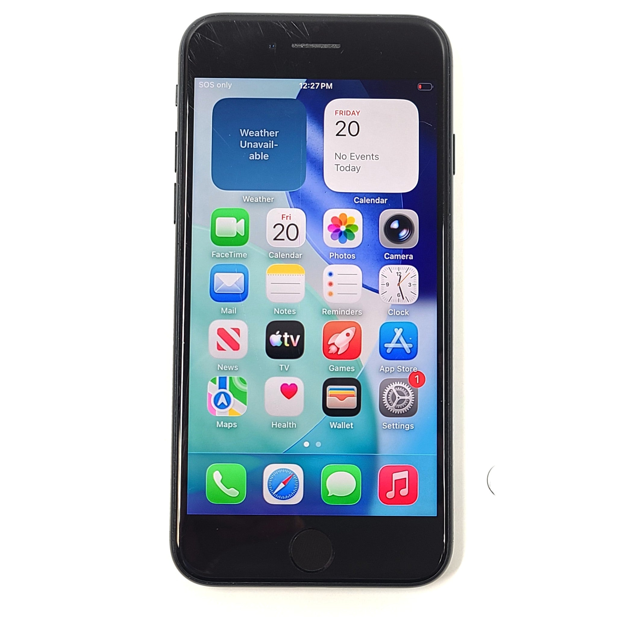 Apple iPhone SE 2 (2020) A2595 64GB Blue Unlocked iOS Smartphone GRADE B+