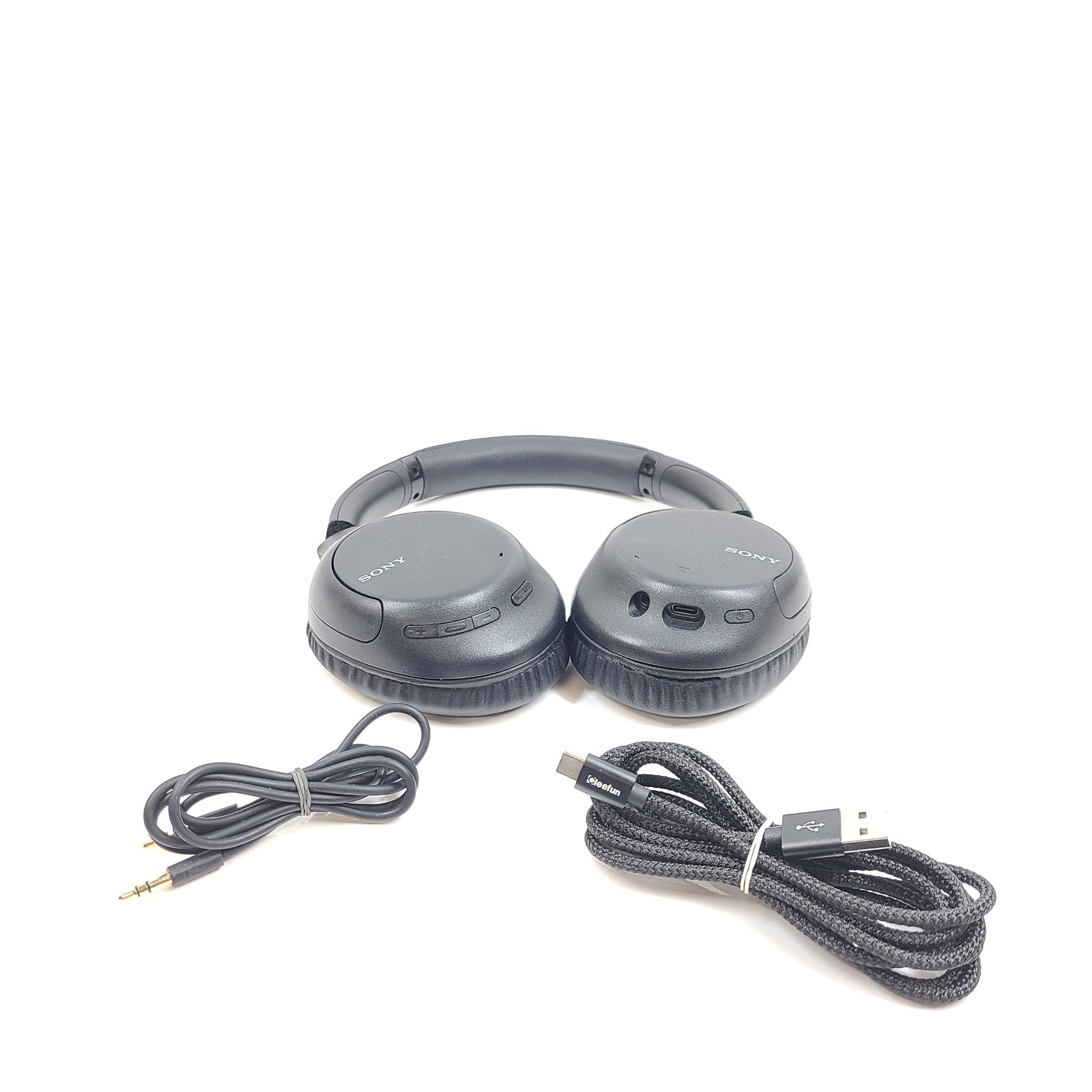 Sony WH-CH710N Wireless Noise-Canceling Over The Ear Headphones - Black READ