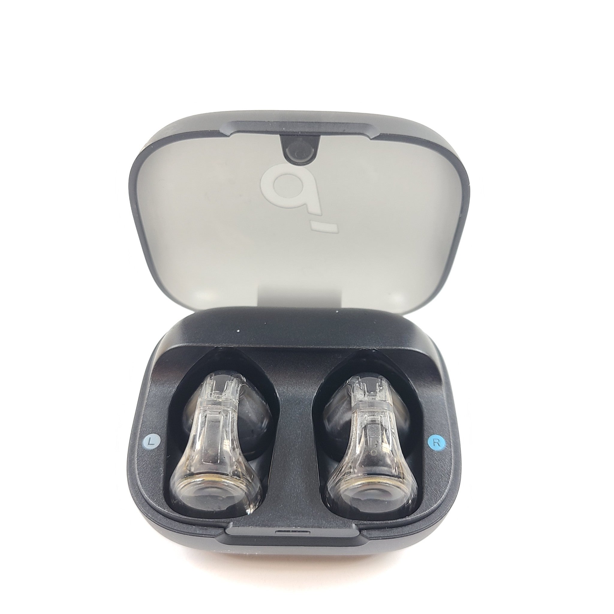 Soundcore C30i by Anker Open-Ear Earbuds Clip-On Standard A3330 - Clarity Black